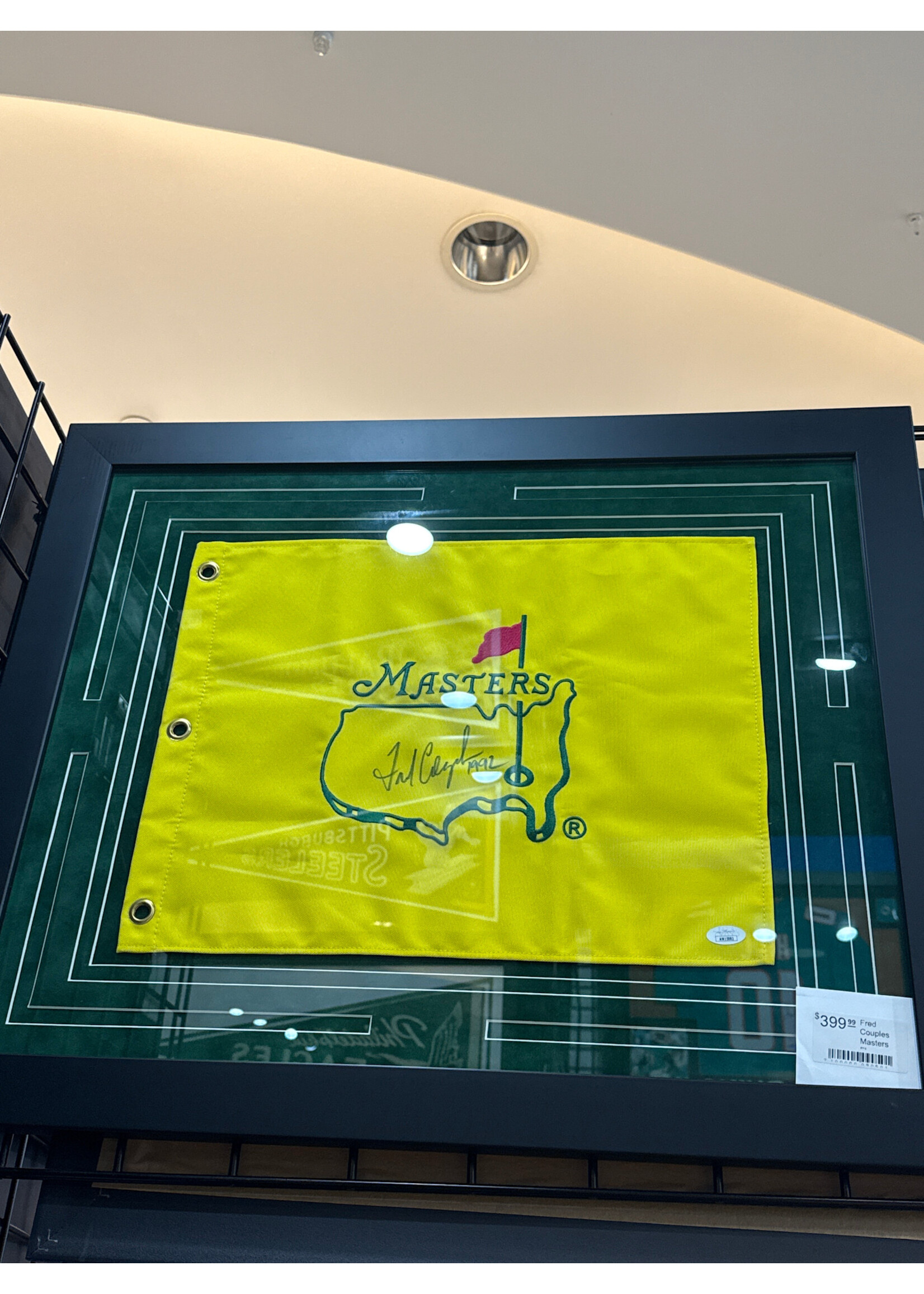 Picture Fred Couples Masters Flag