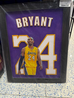 Kobe Bryant 16x20 Jersey Collage