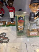 Collectible Tom Glavine Mini Bobblehead no Box