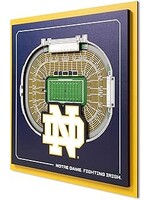 Notre Dame 3 Layer Stadium