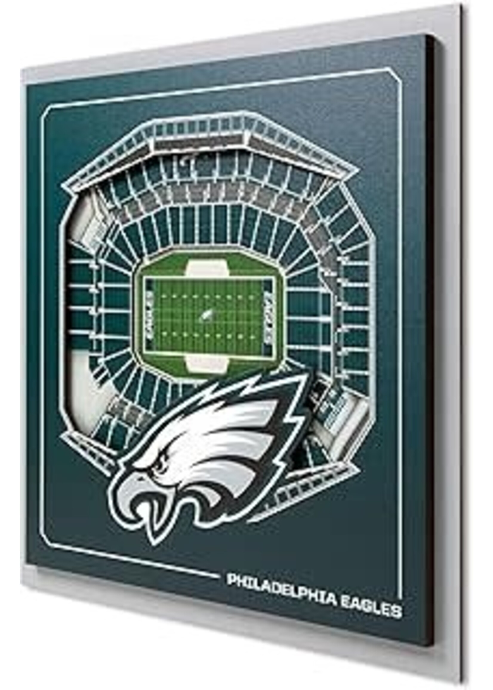 You The Fan Eagles 3 Layer Stadium