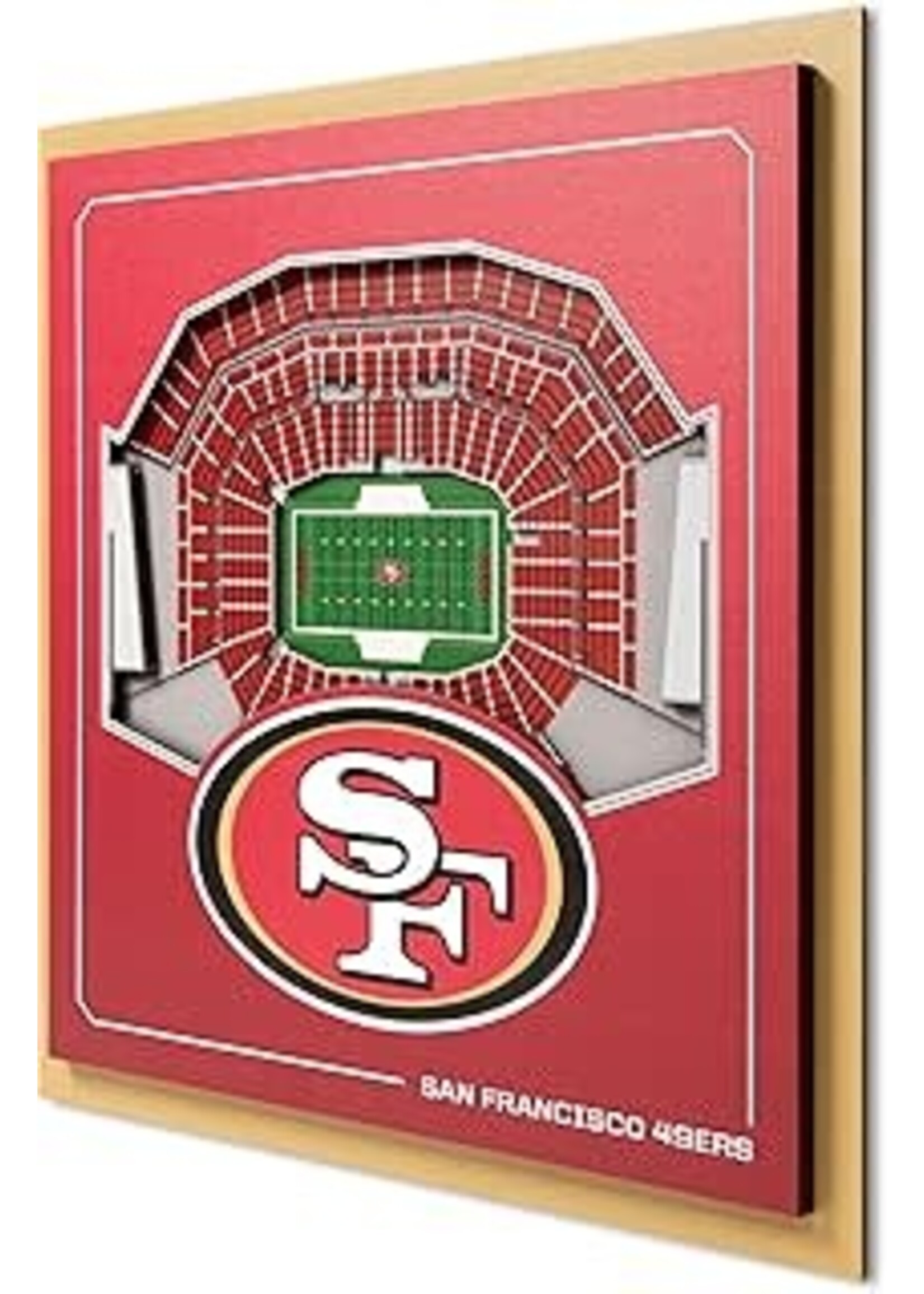 You The Fan 49ers 3 Layer Stadium