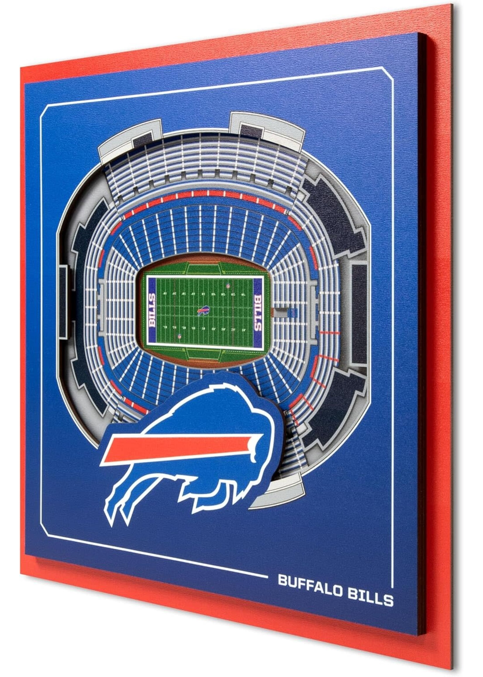 You The Fan Bills 3 Layer Stadium
