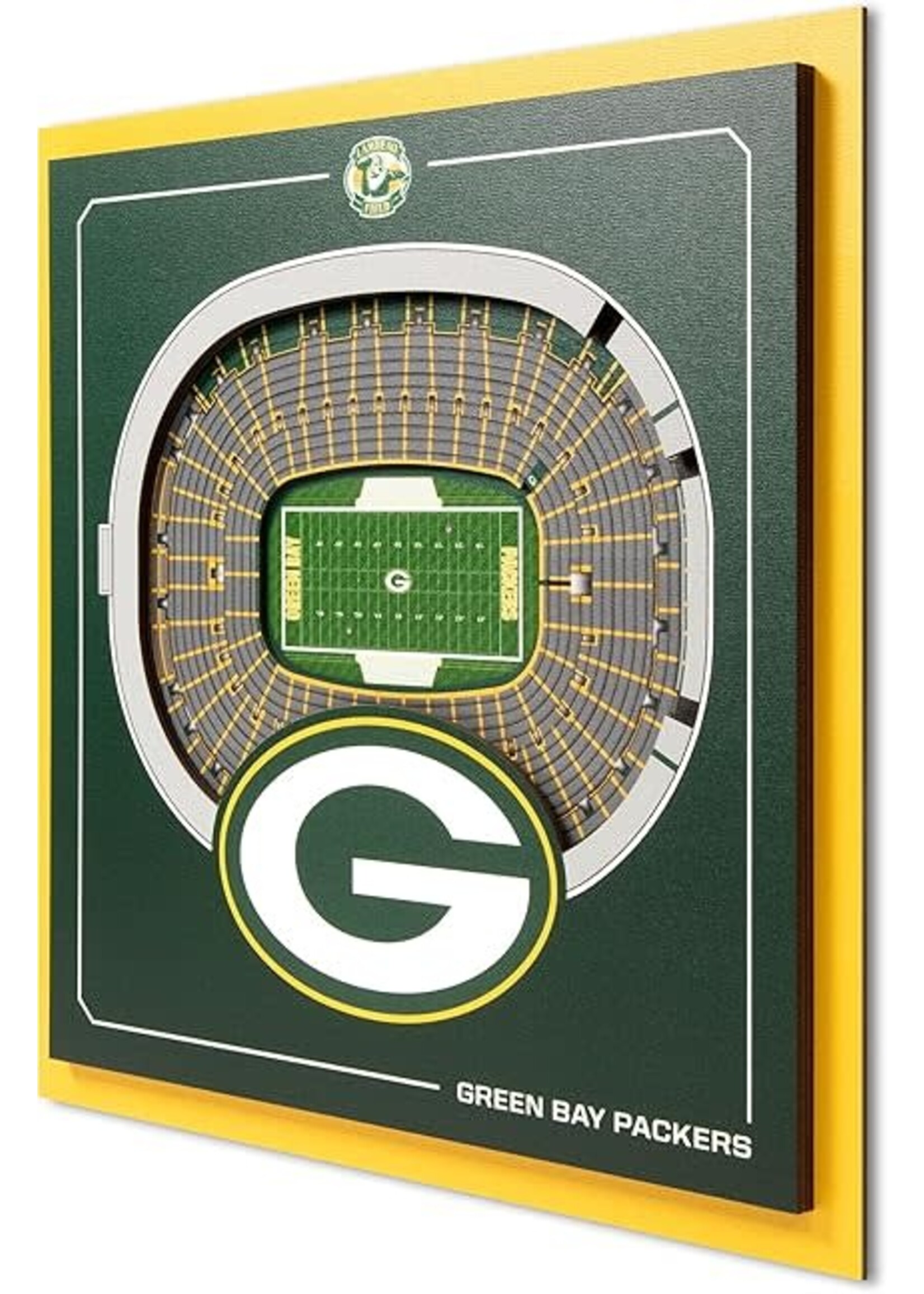 You The Fan Packers 3 Layer Stadium