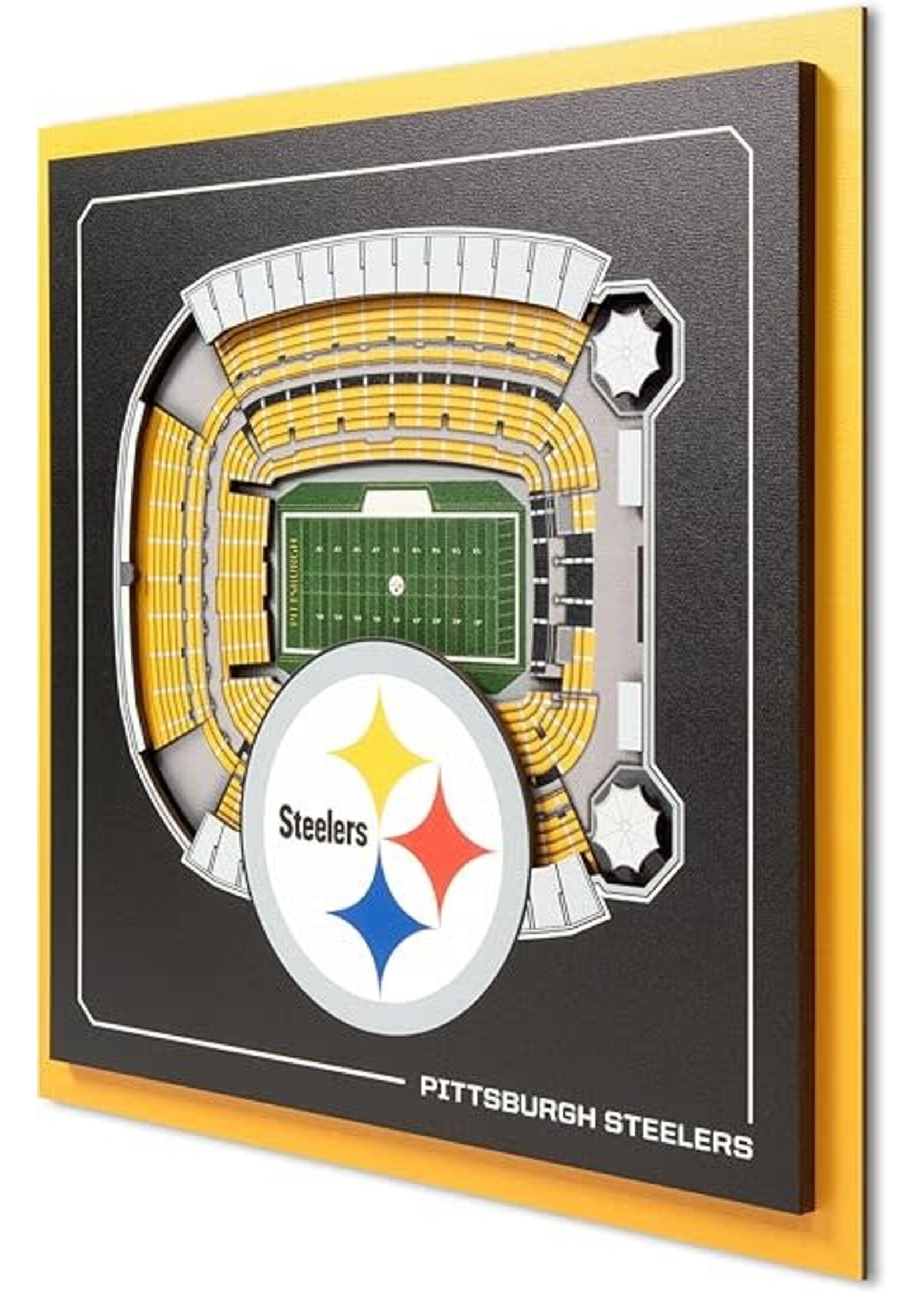 You The Fan Steelers 3 Layer Stadium
