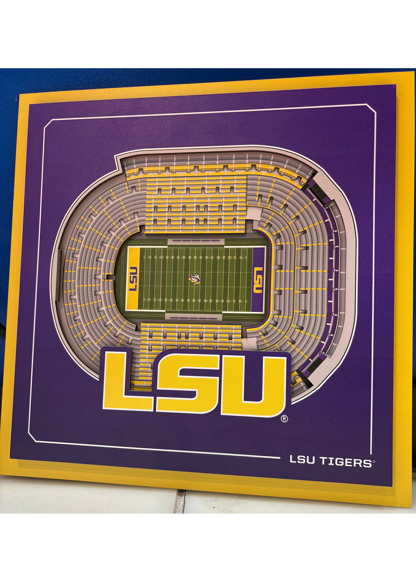 You The Fan LSU 3 Layer Stadium
