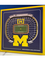 You The Fan Michigan 3 Layer Stadium