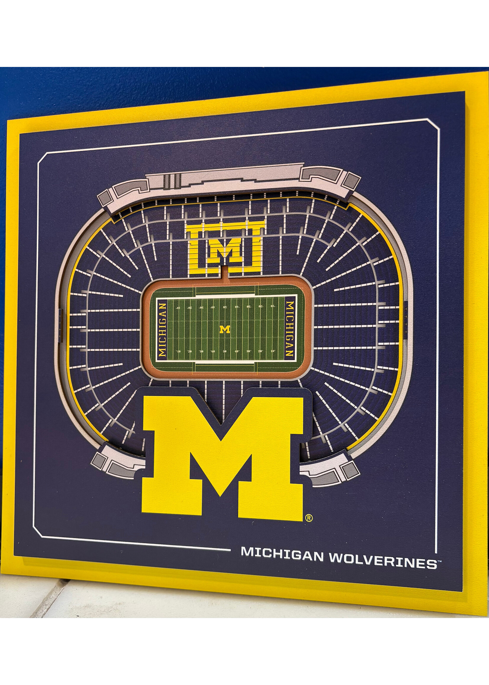 You The Fan Michigan 3 Layer Stadium
