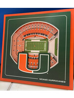 You The Fan Miami 3 Layer Stadium