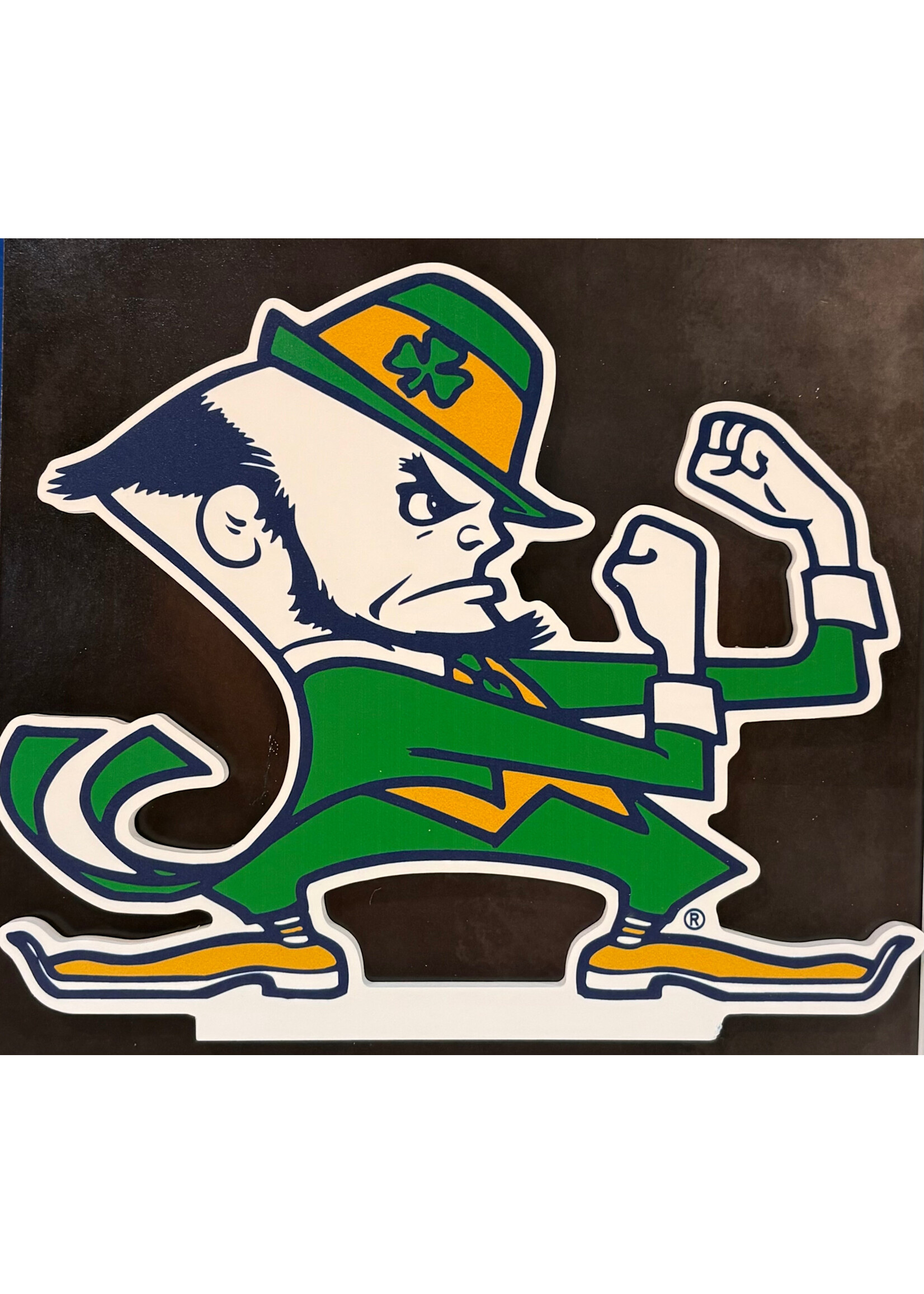 Collectible Notre Dame Mascot Standee