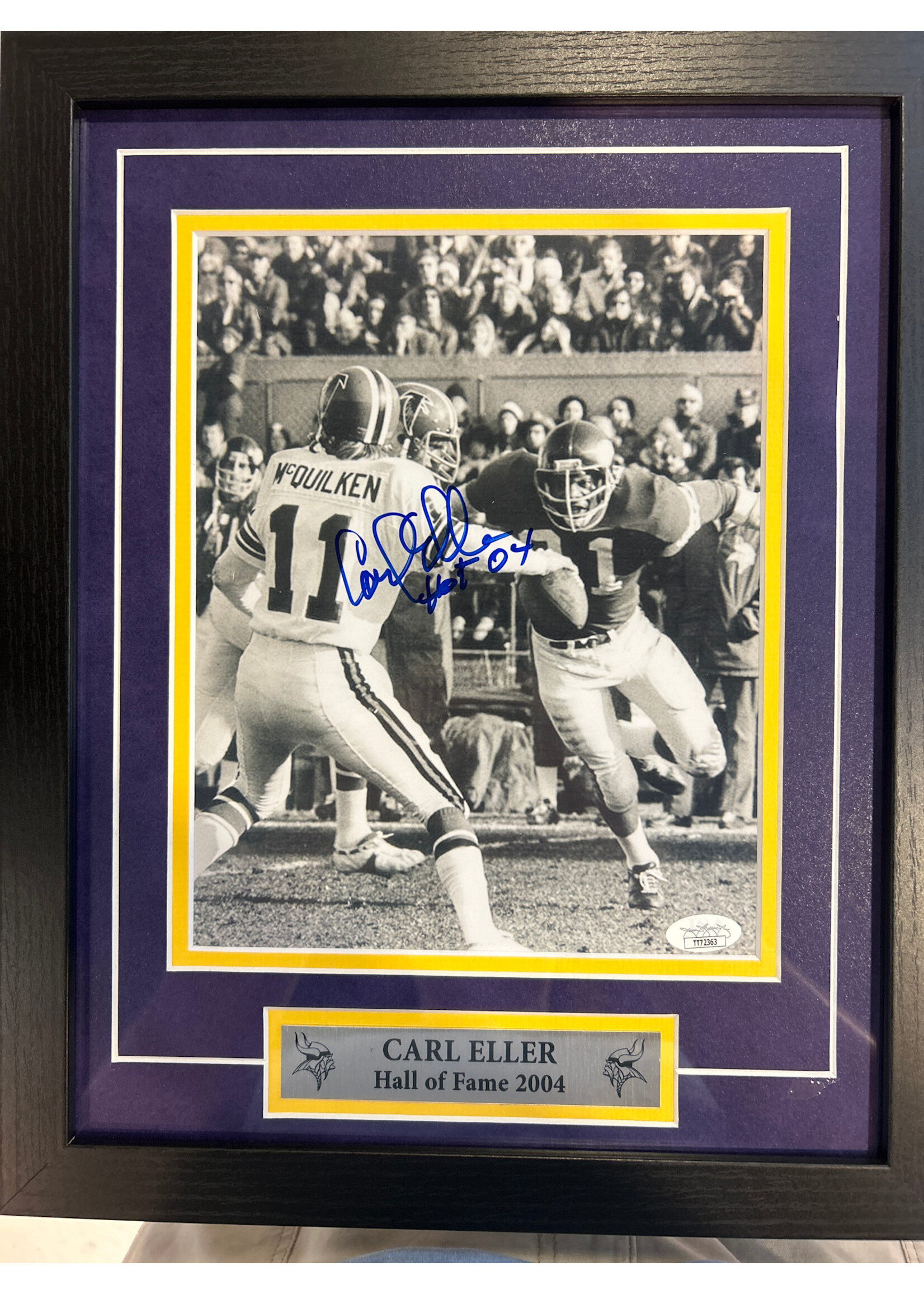 Picture Carl Eller 8x10 B