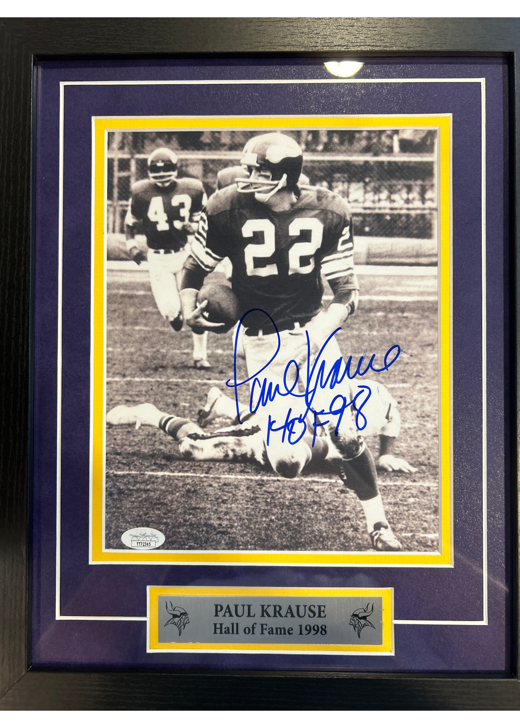 Picture Paul Krause 8x10