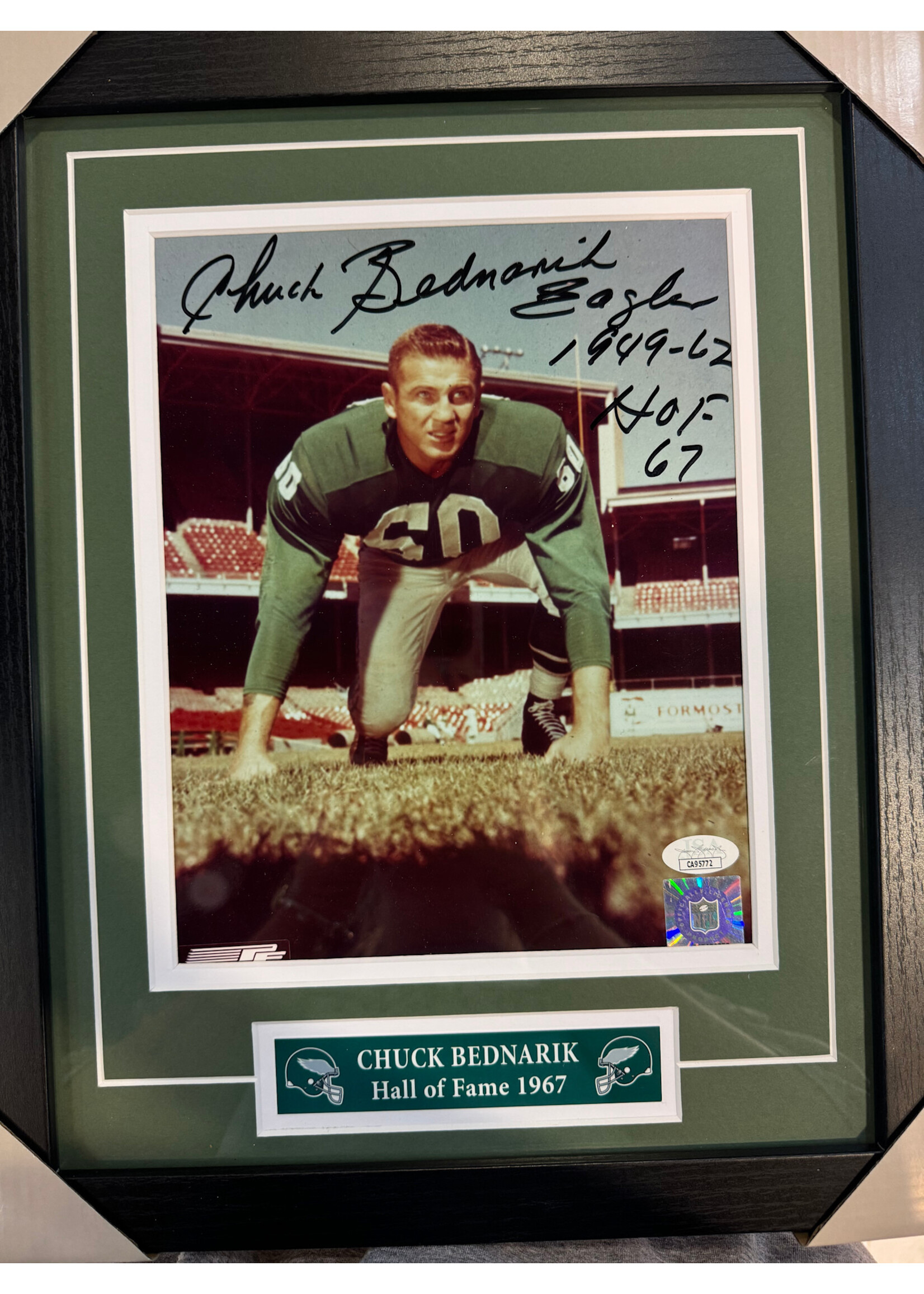 Picture Chuck Bednarik 8x10