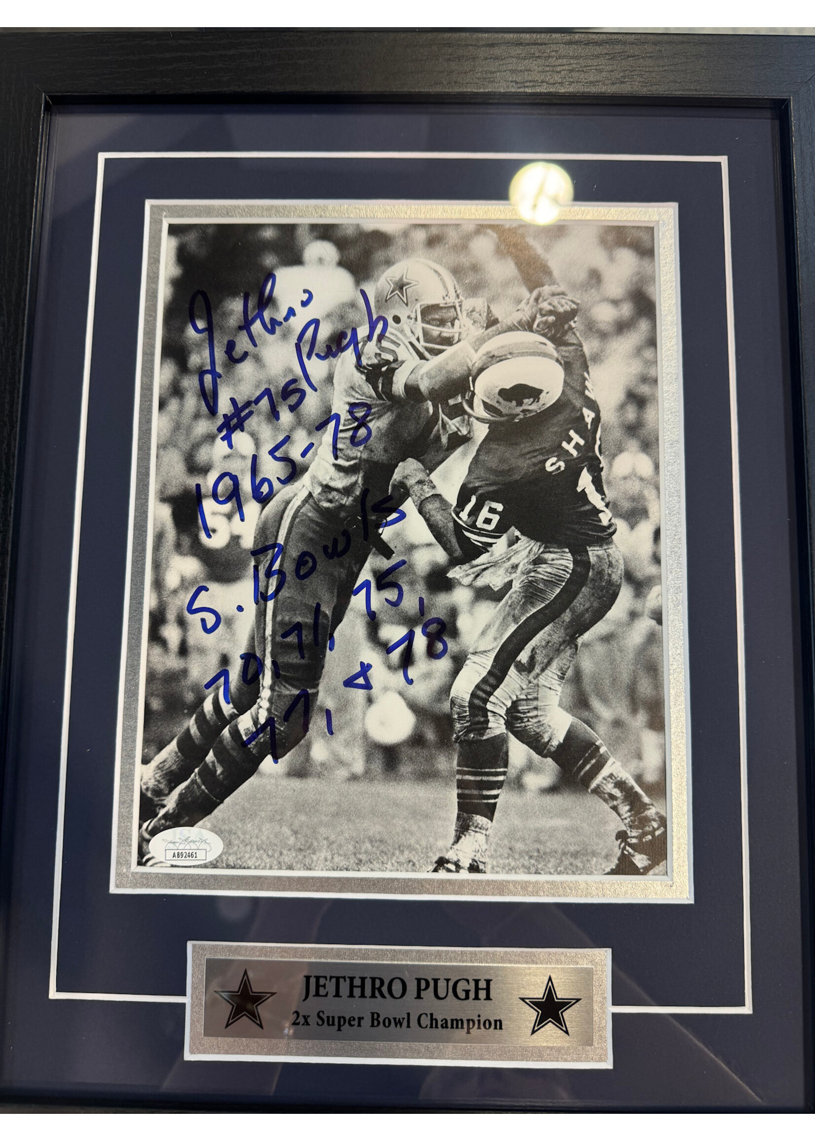 Picture Jethro Pugh 8x10