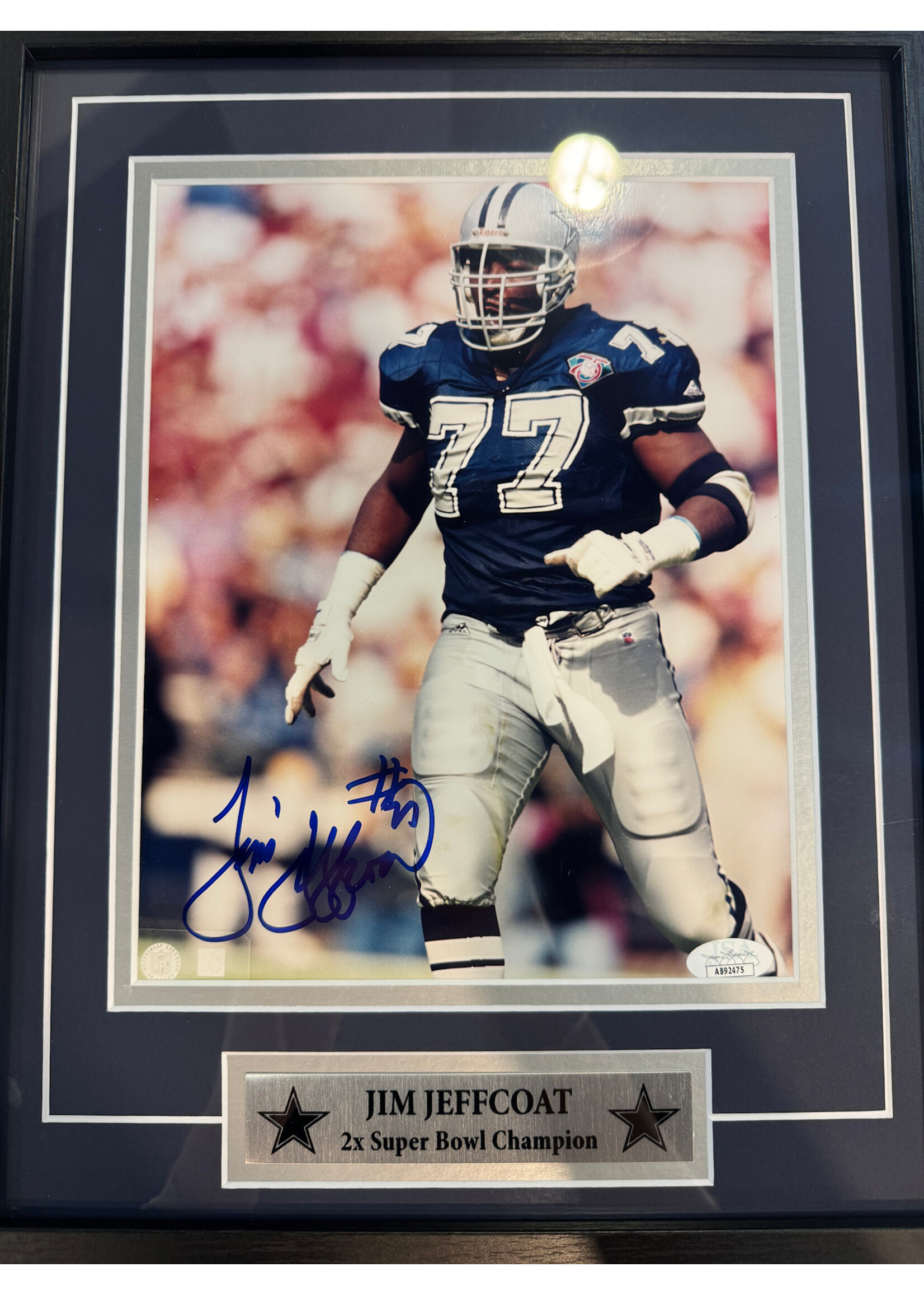 Picture Jim Jeffcoat 8x10