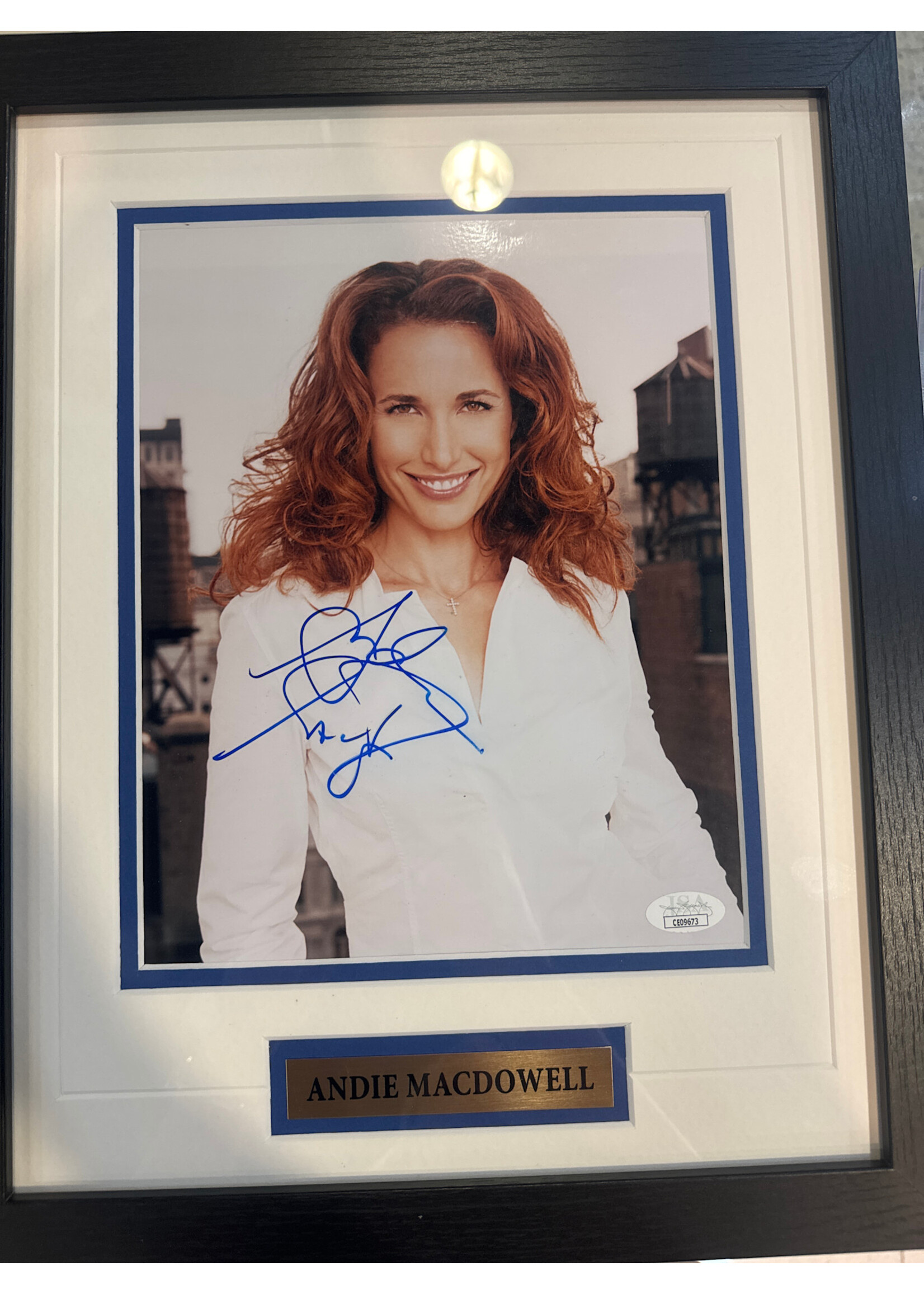 Andie McDowell 8x10