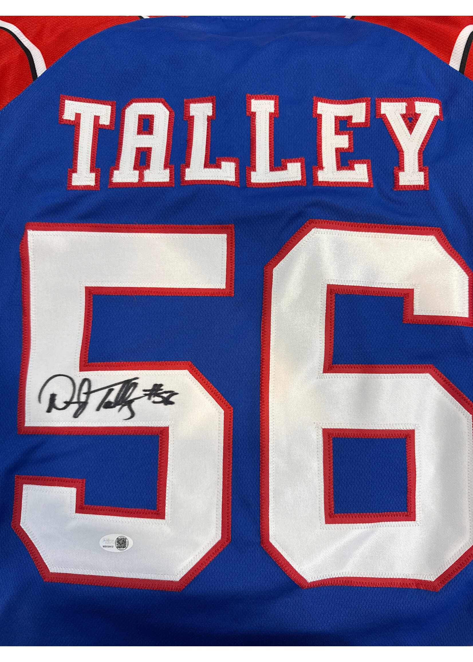 Jersey (F & UF) Darryl Talley Jersey B