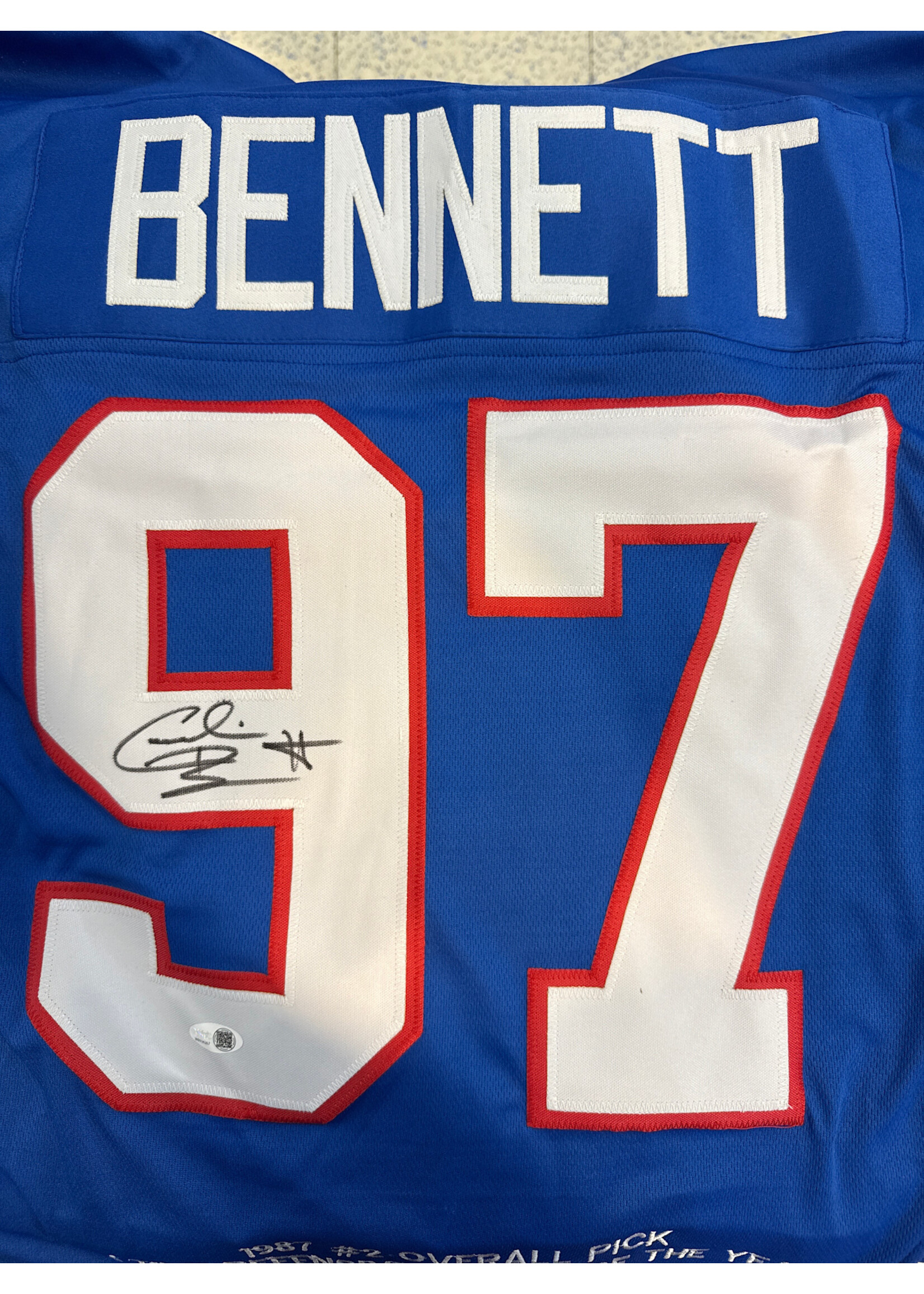 Jersey (F & UF) Cornelius Bennett Jersey