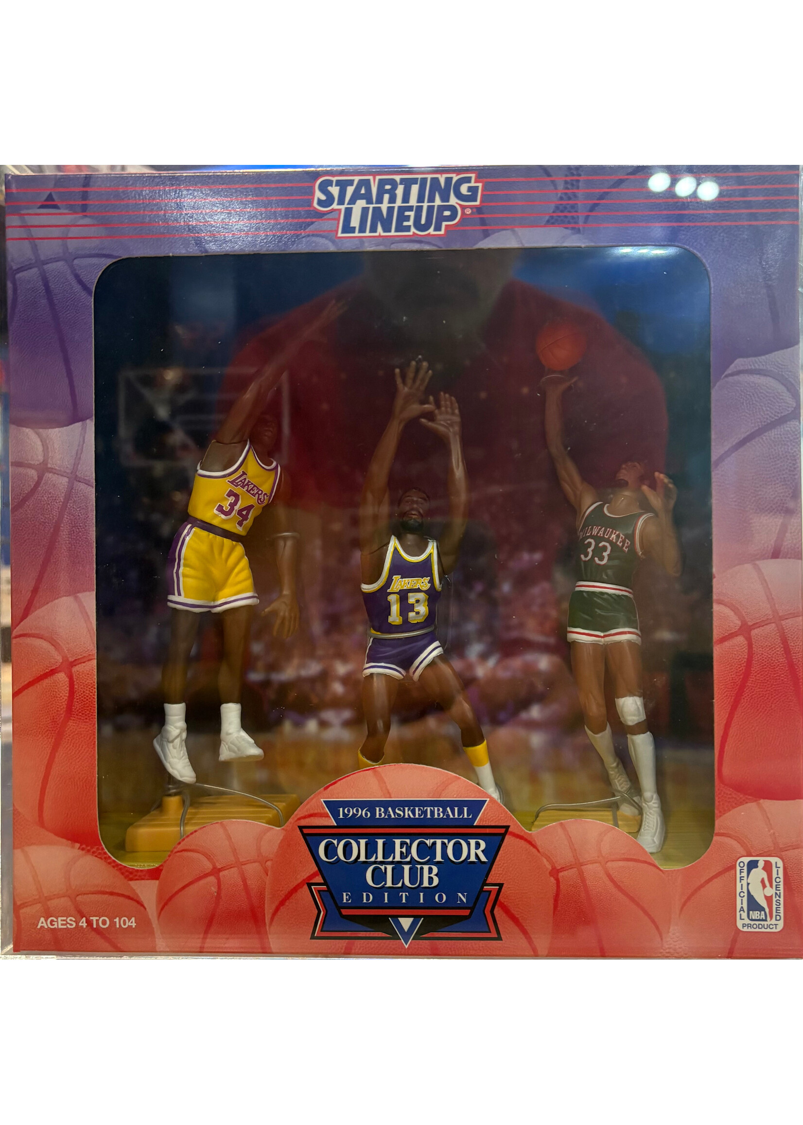 Collectible Basketball Greats Starting Lineup
