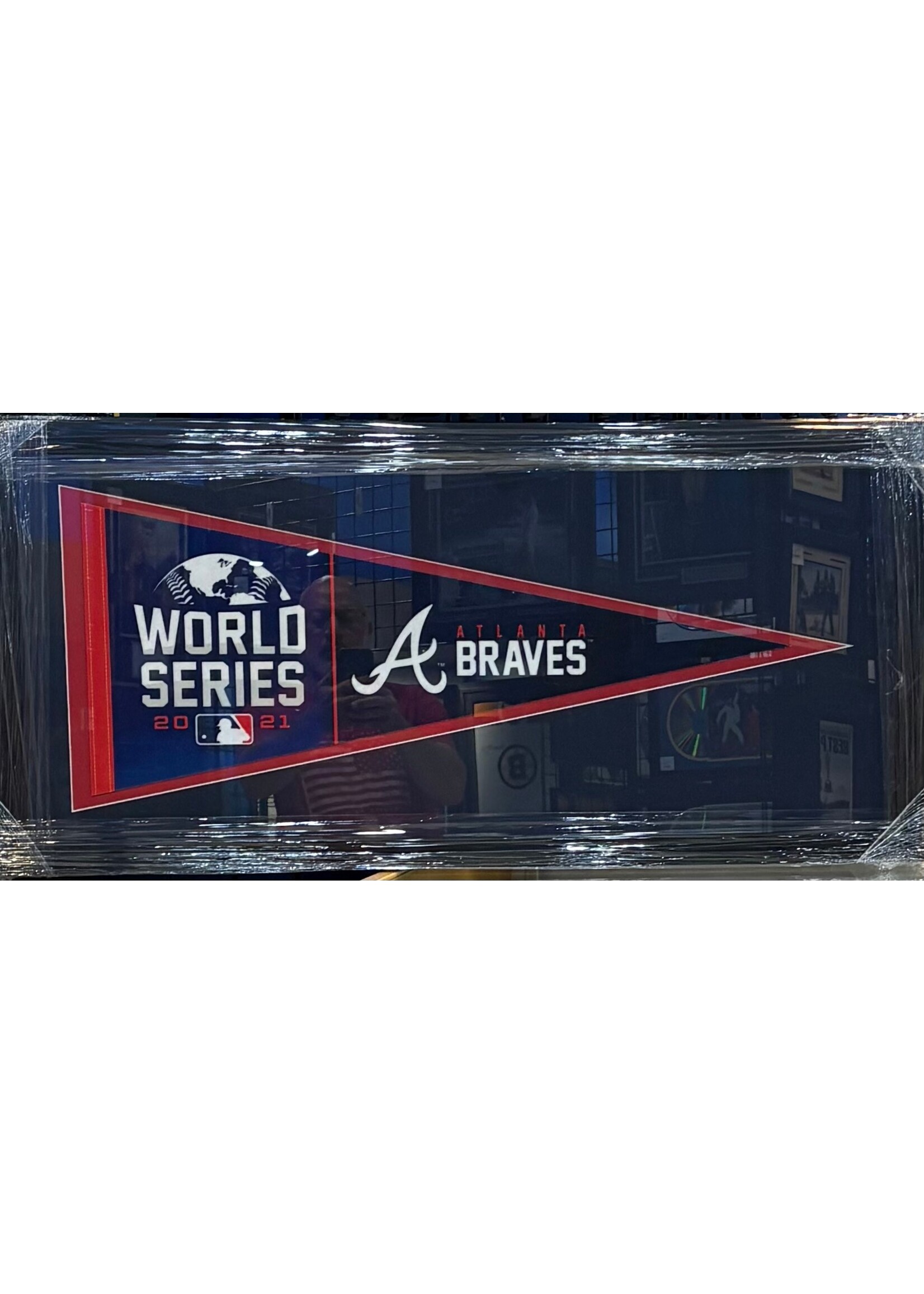 Pennant (F & UF) Atlanta Braves 2021 WS Pennant B