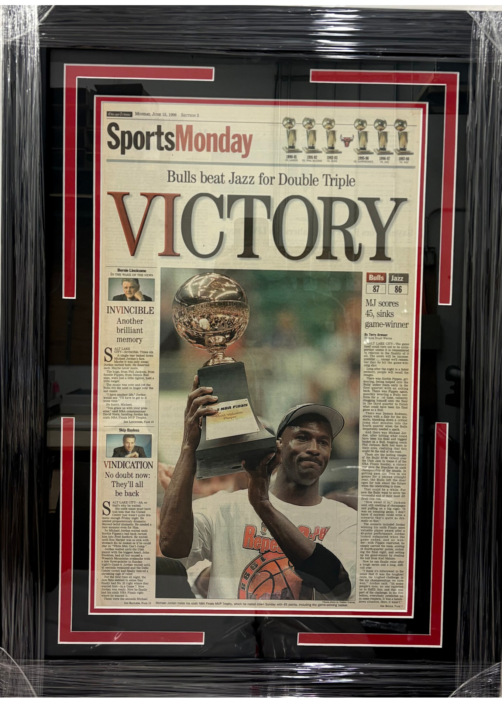 Bulls Victory Newspaper