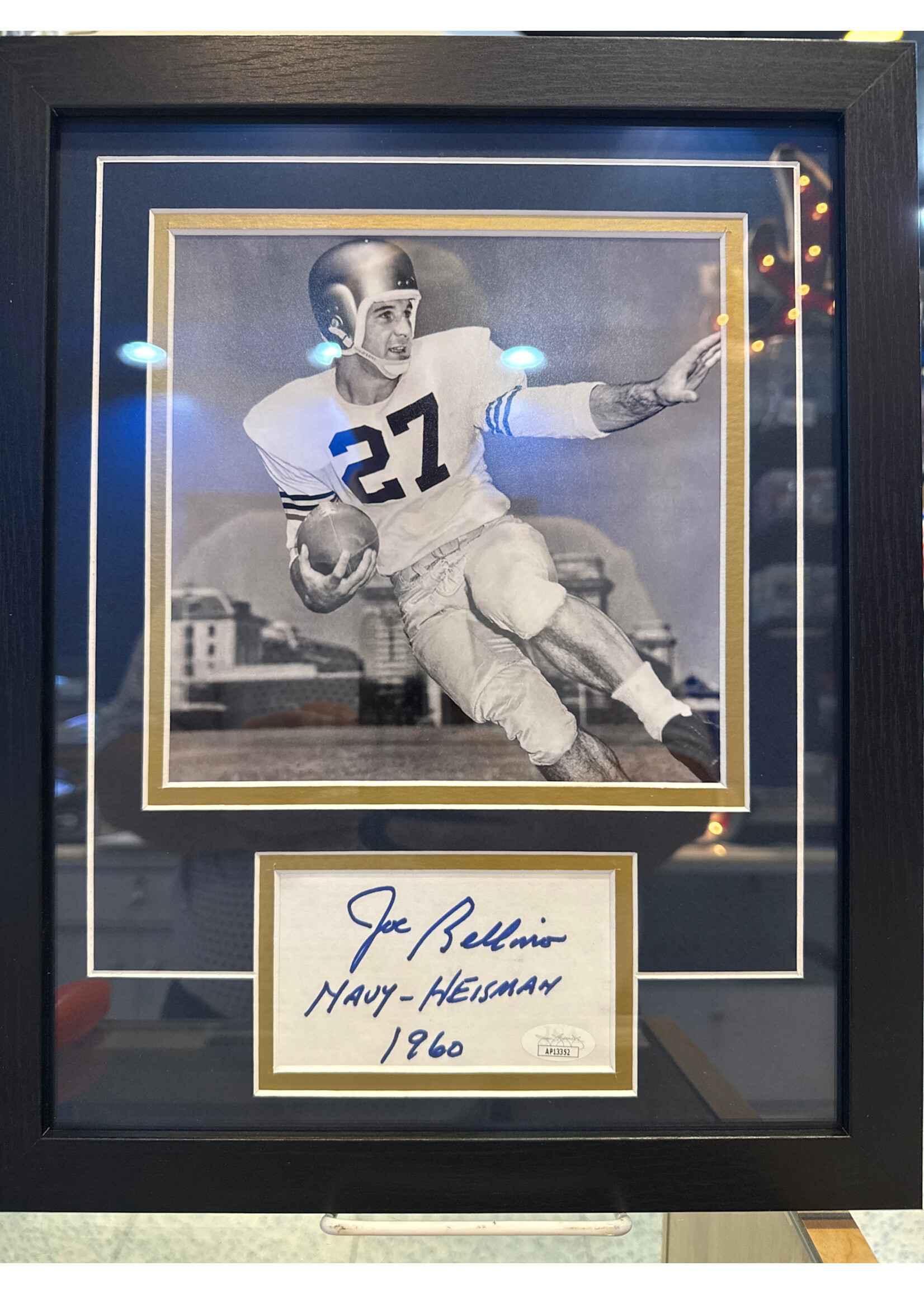 Picture Joe Bellino Cut