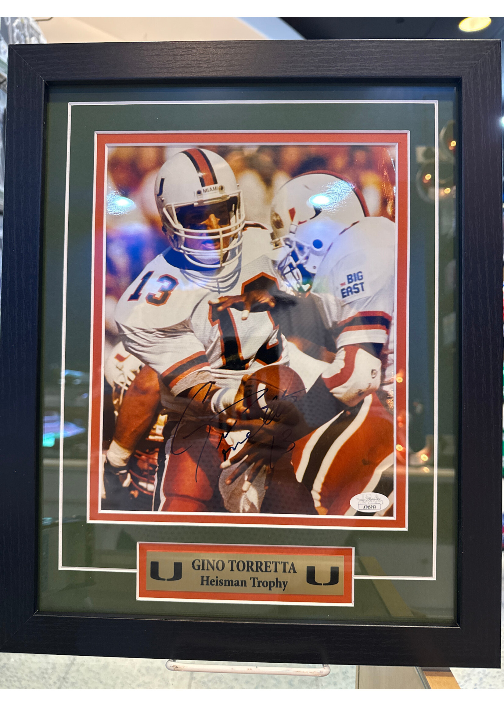 Picture Gino Torretta 8x10 A