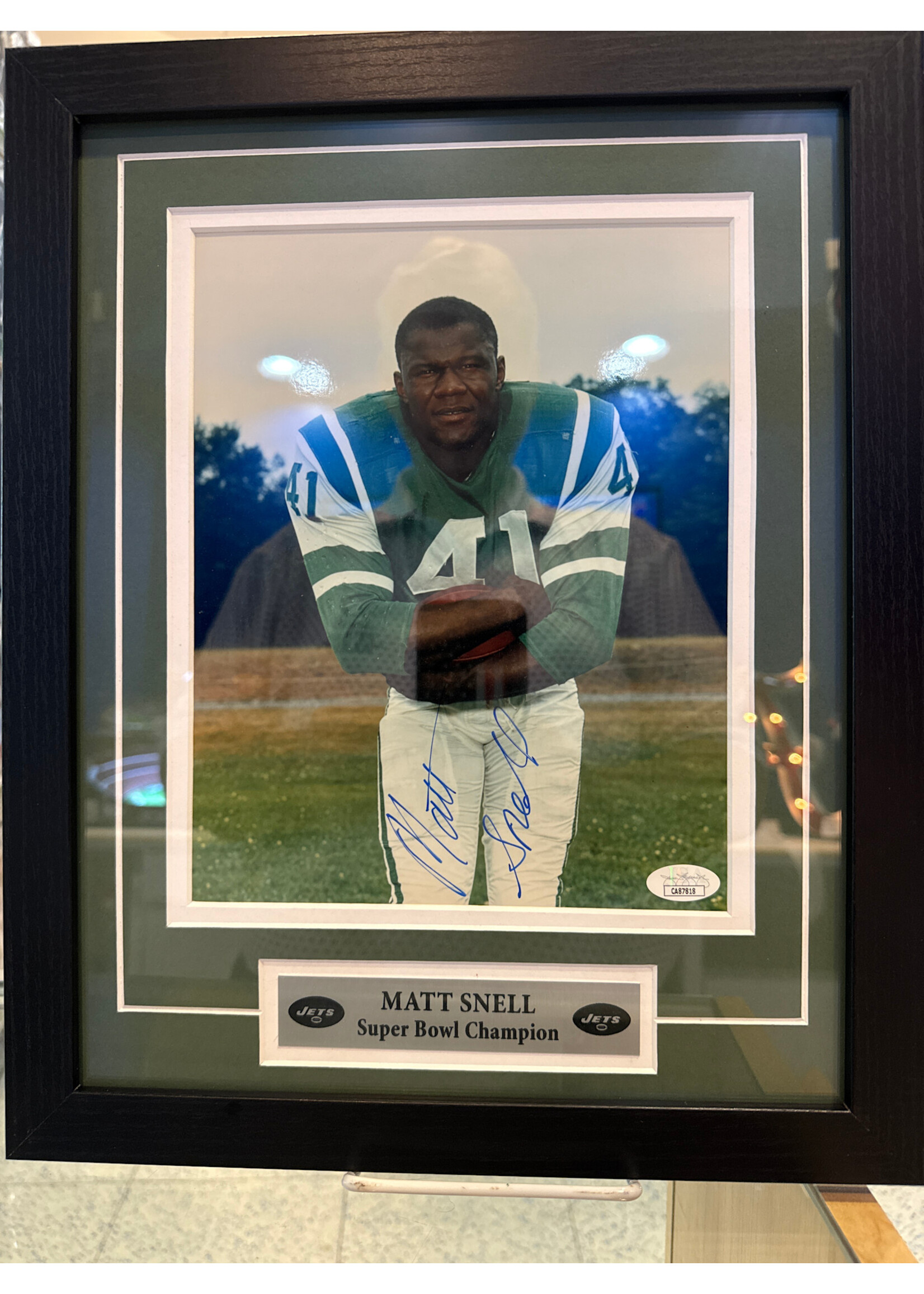 Picture Matt Snell 8x10