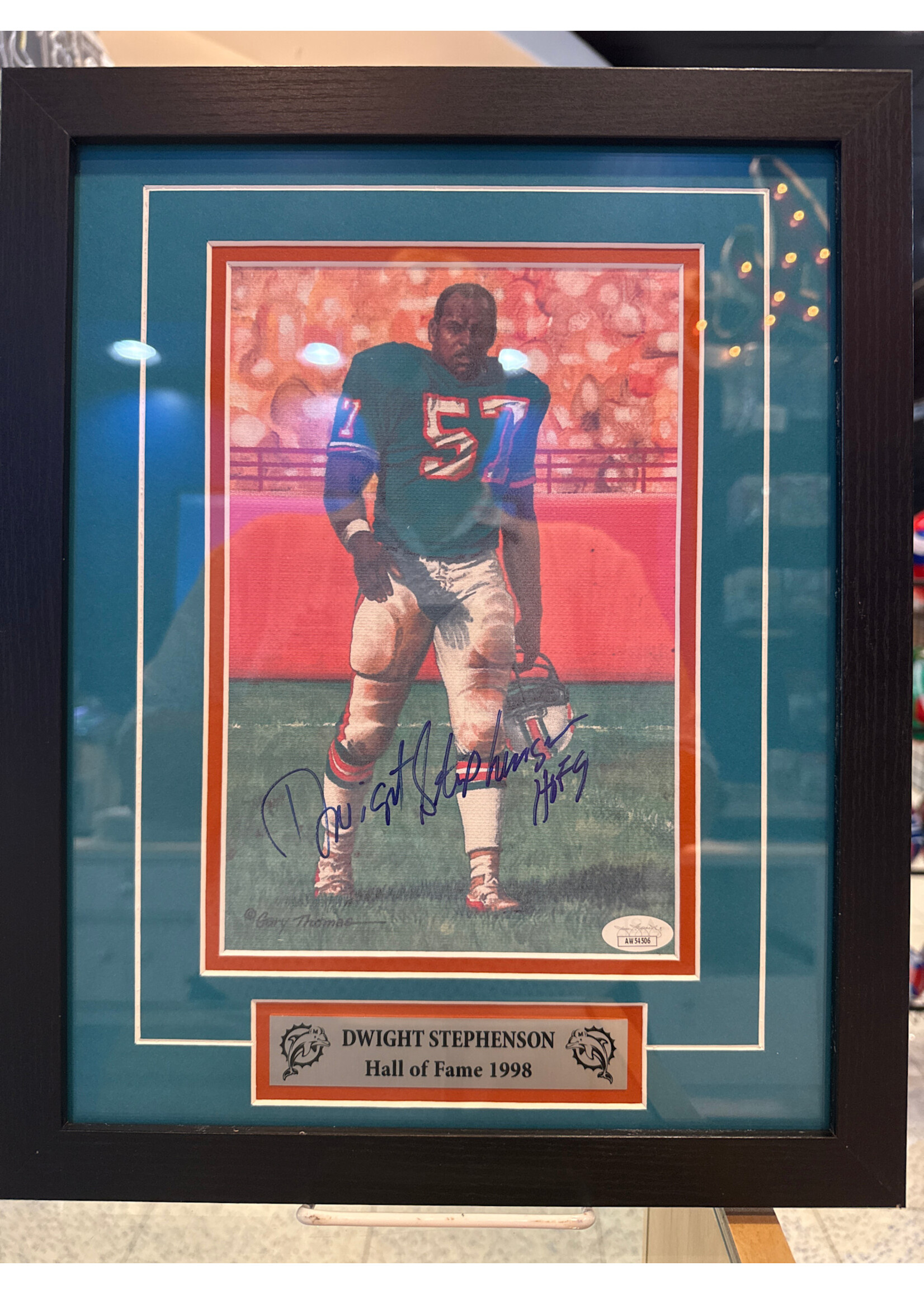 Picture Dwight Stephenson 8x10