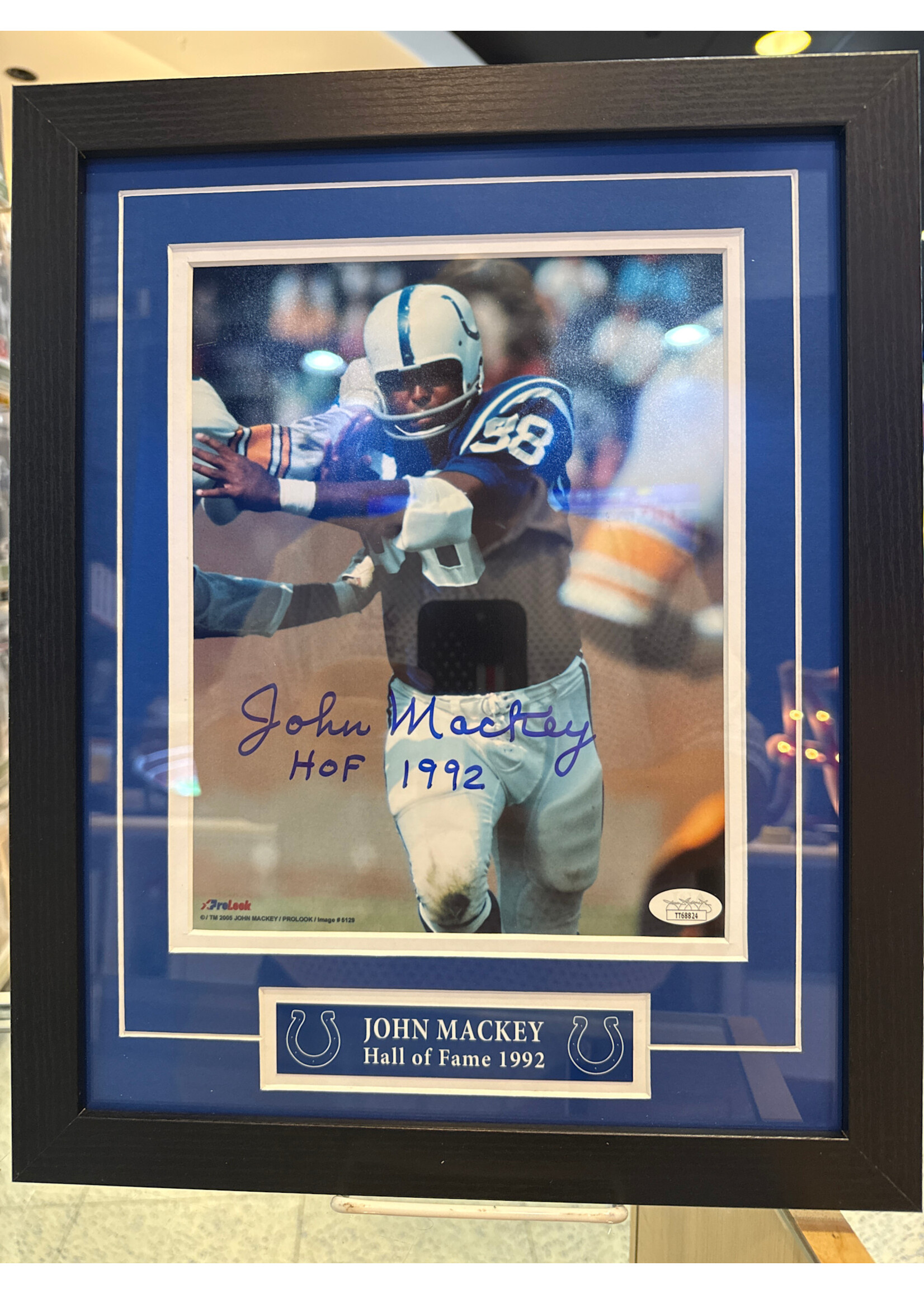 Picture John Mackey 8x10