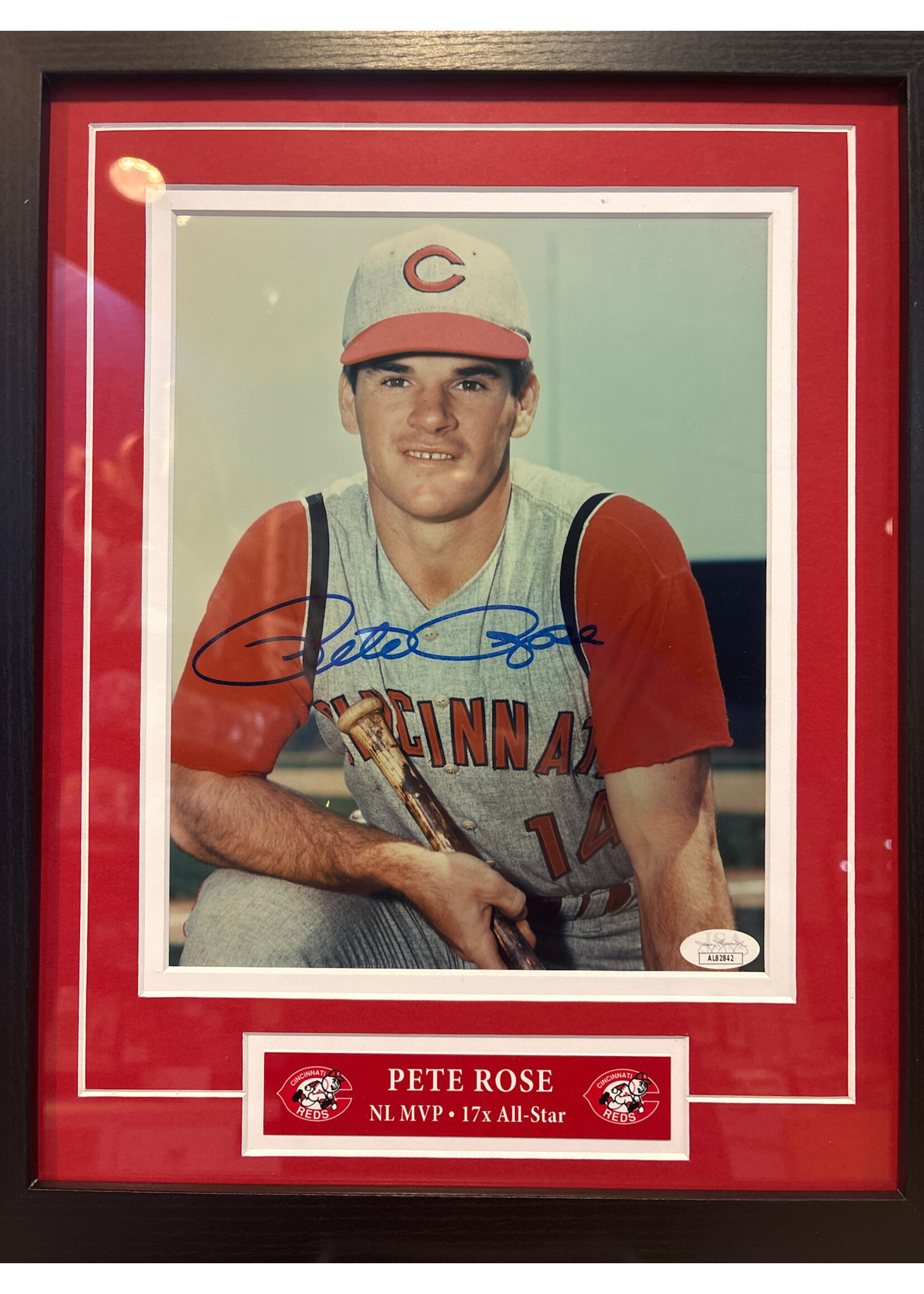Pete Rose 8x10 B