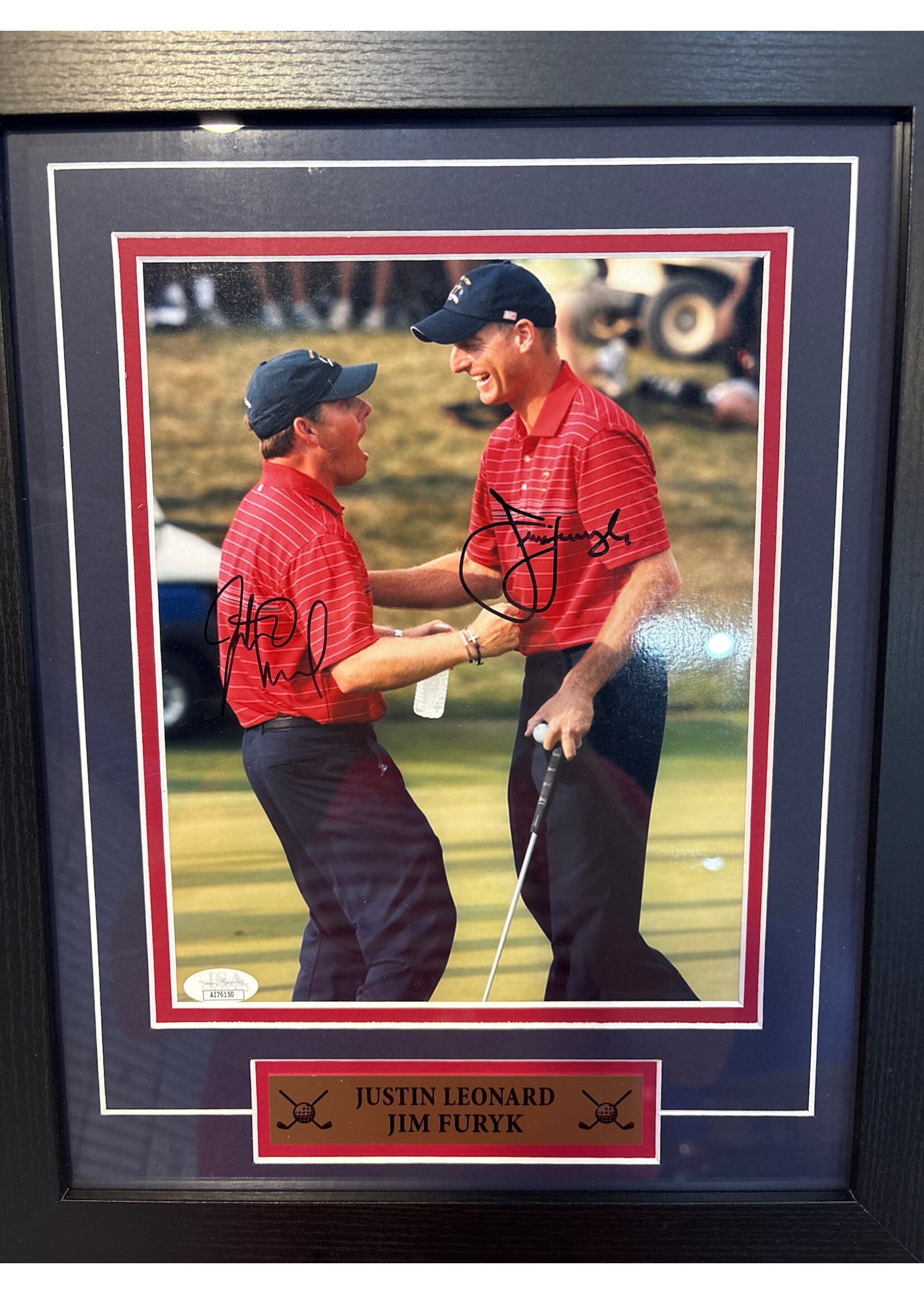 Picture Justin Leonard & Jim Furyk 8x10