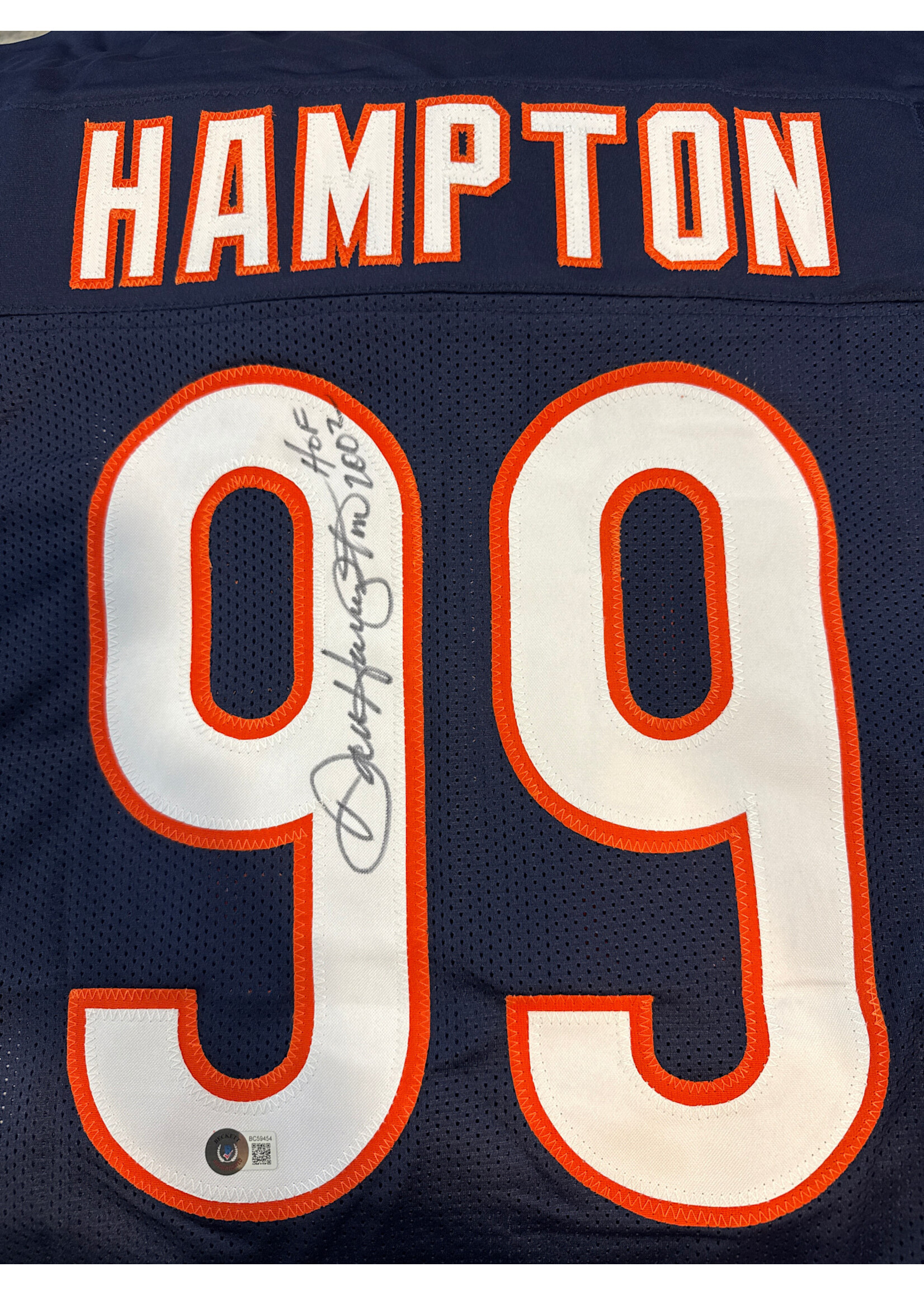 Jersey (F & UF) Dan Hampton Jersey