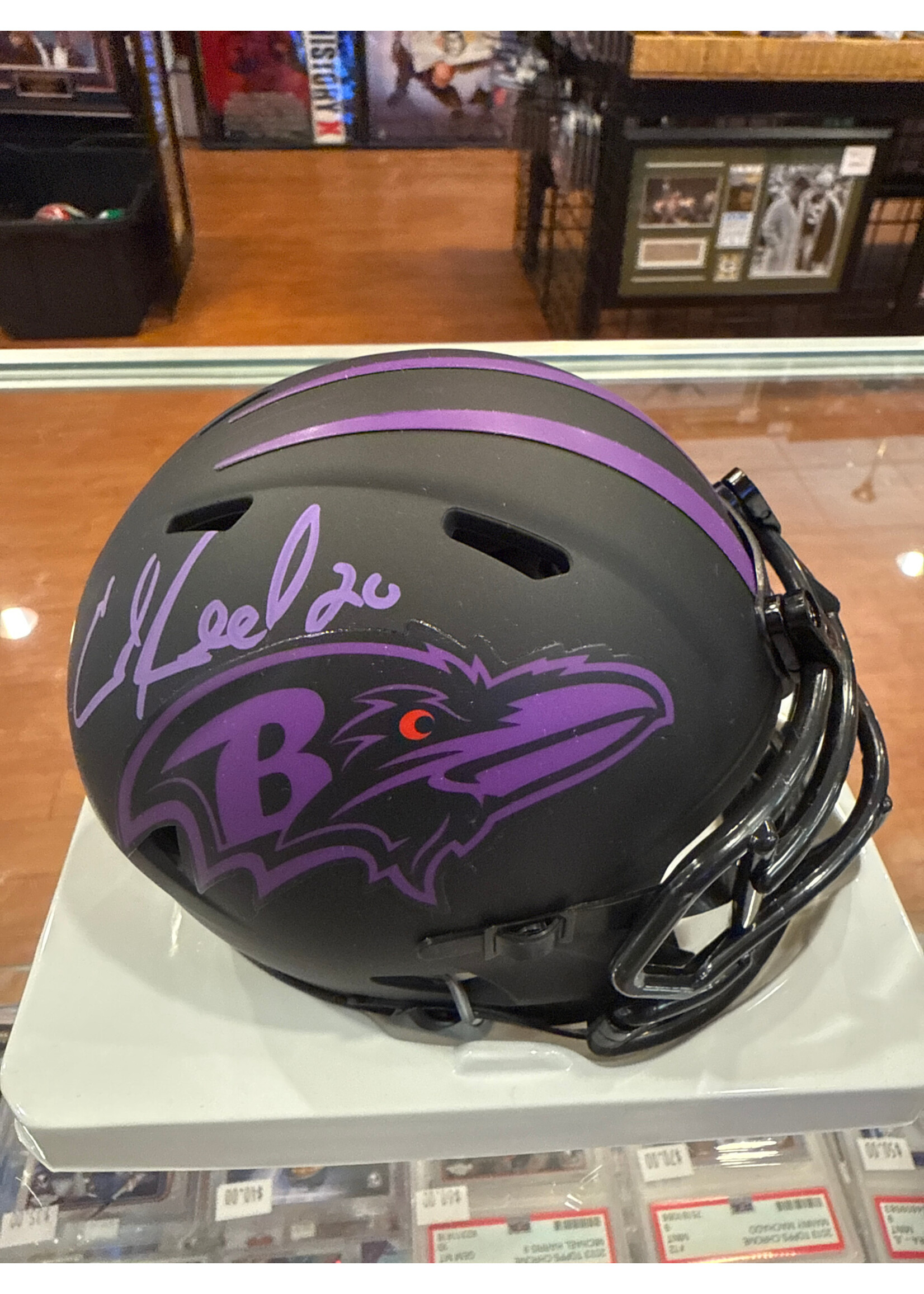 Helmet (Full & Mini) Ed Reed Mini Helmet