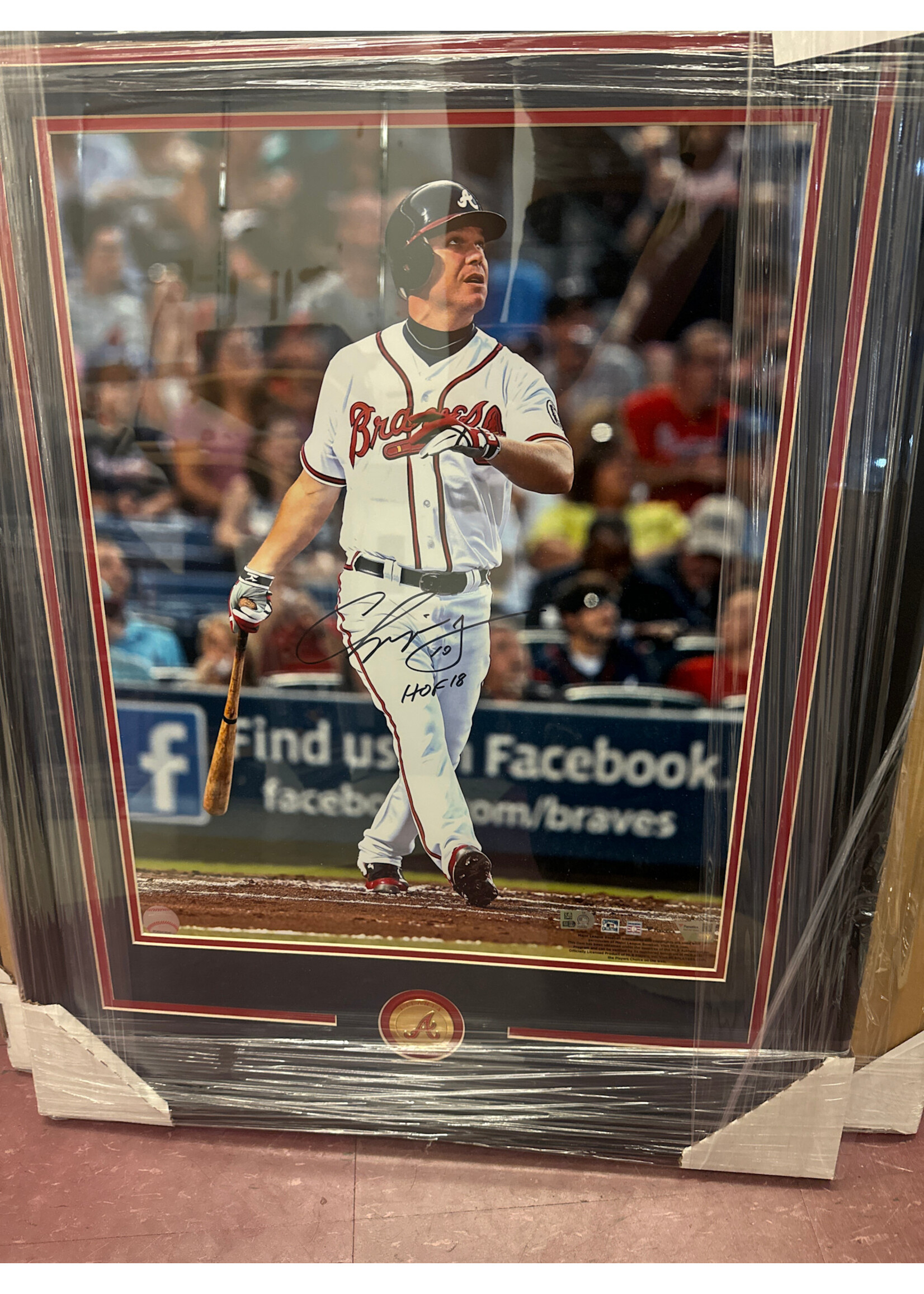 Picture Chipper Jones 16x20 B