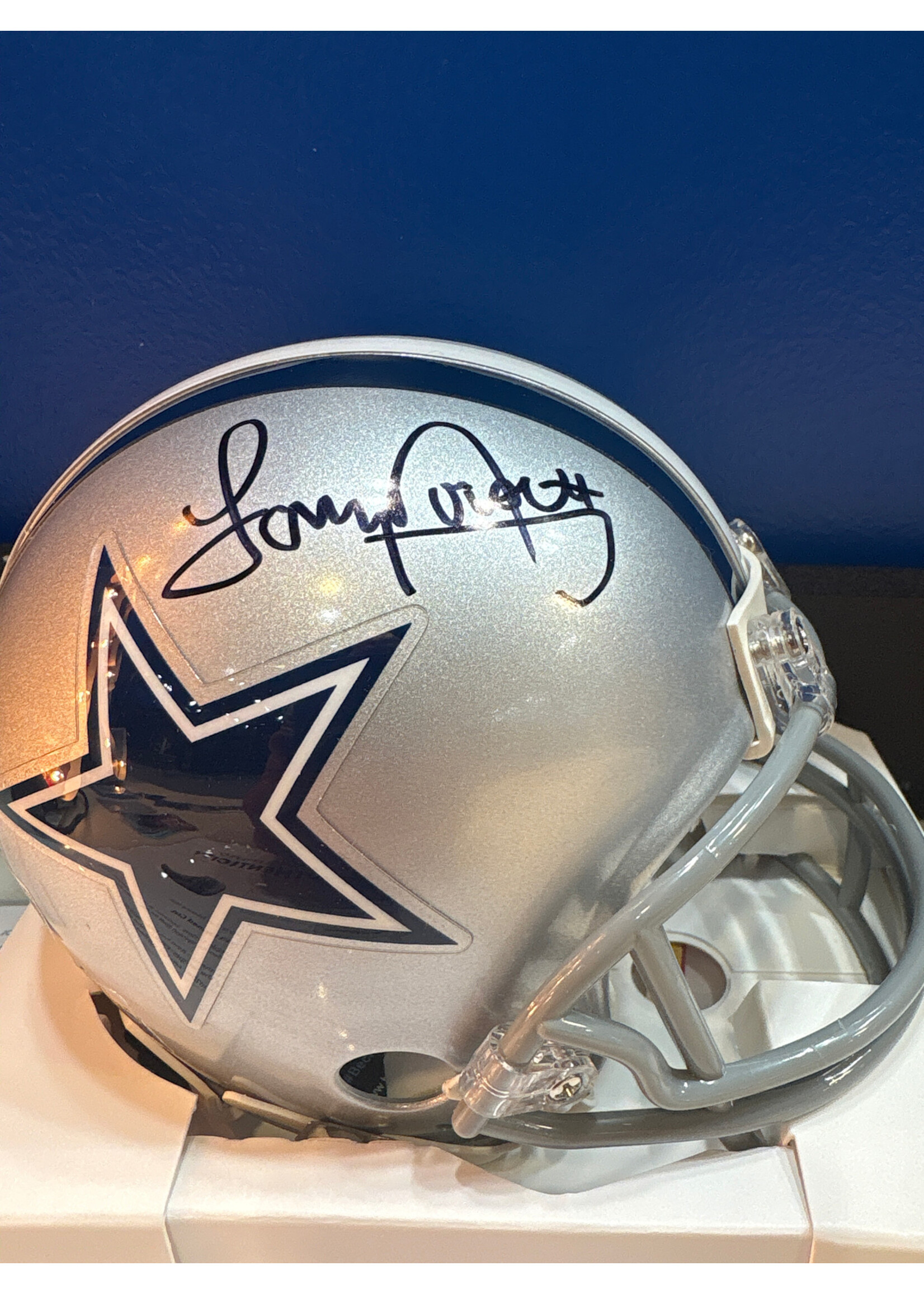Tony Dorsett Mini Helmet