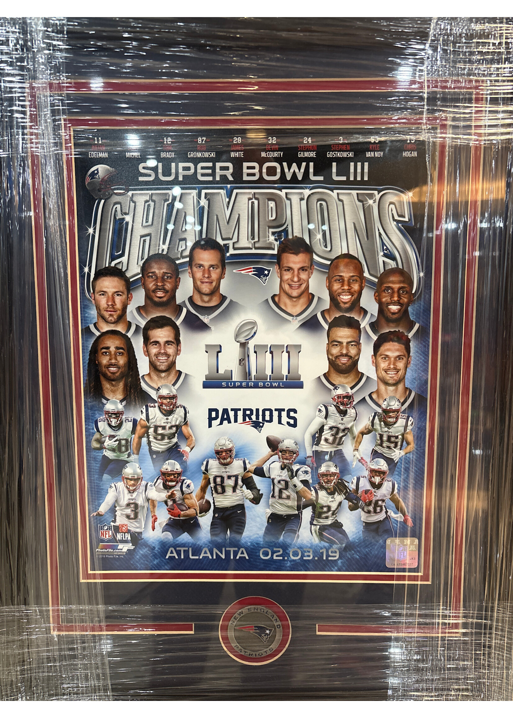 Picture Patriots SB 53 11x14