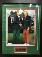 Ben Crenshaw & Bernhard Langer 8x10