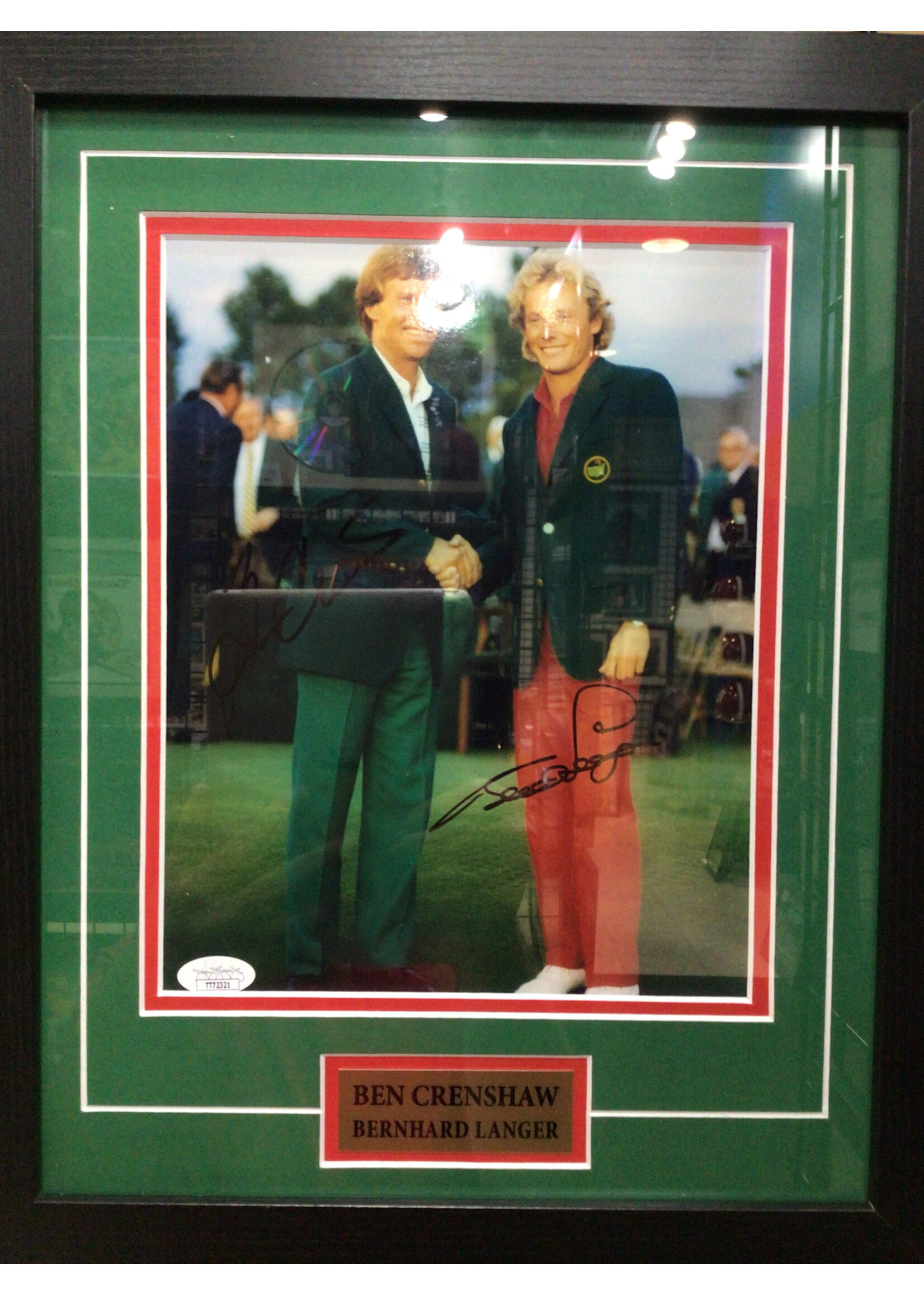 Picture Ben Crenshaw & Bernhard Langer 8x10