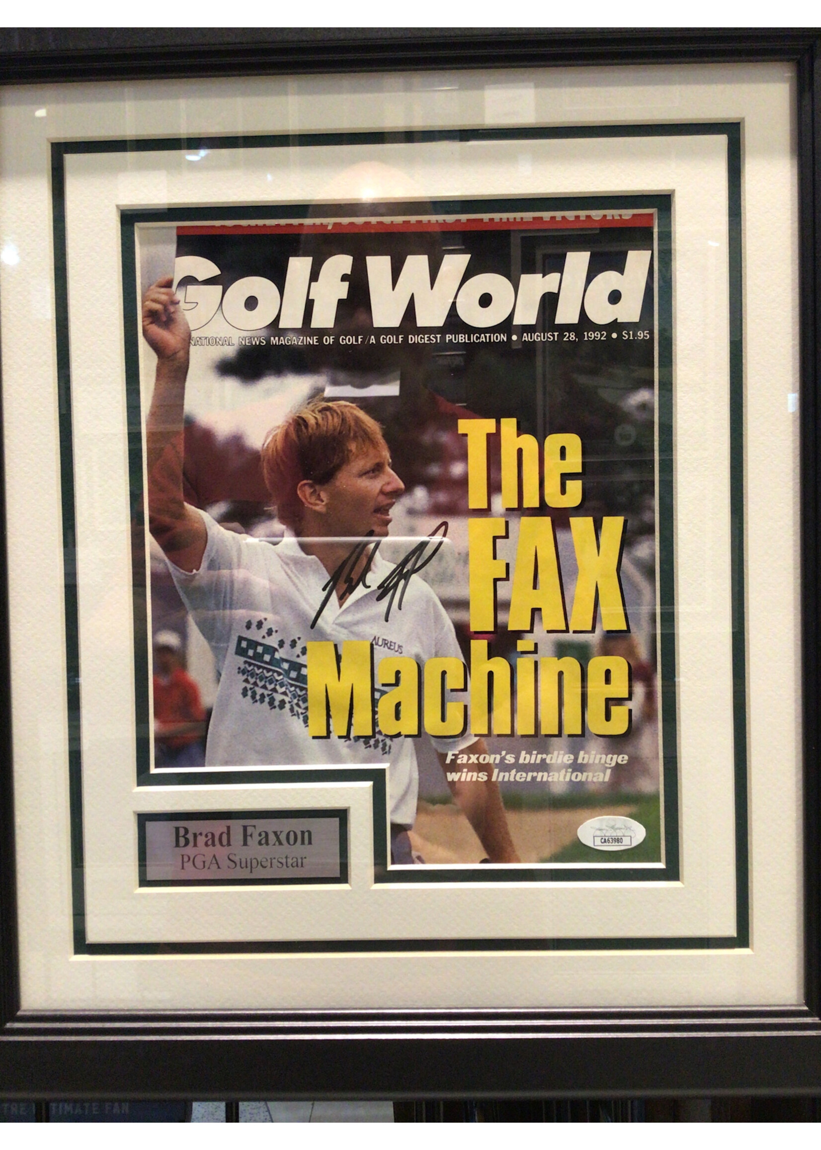 Picture Brad Faxon Magazine