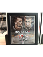 Brady & Gronk 14x14 NS