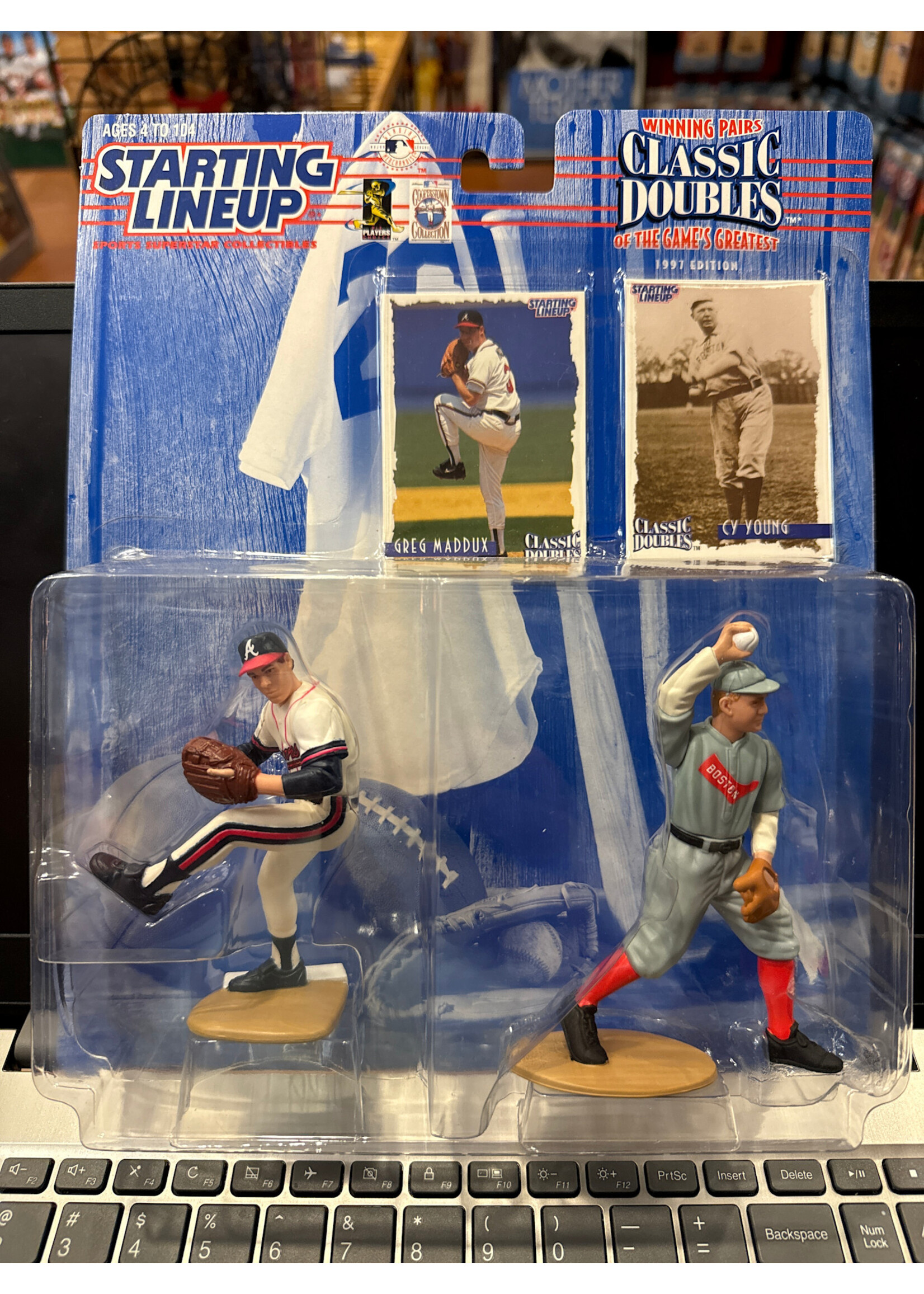 Collectible Maddux & Young Starting Lineup