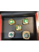 Celtics 5 Ring Set