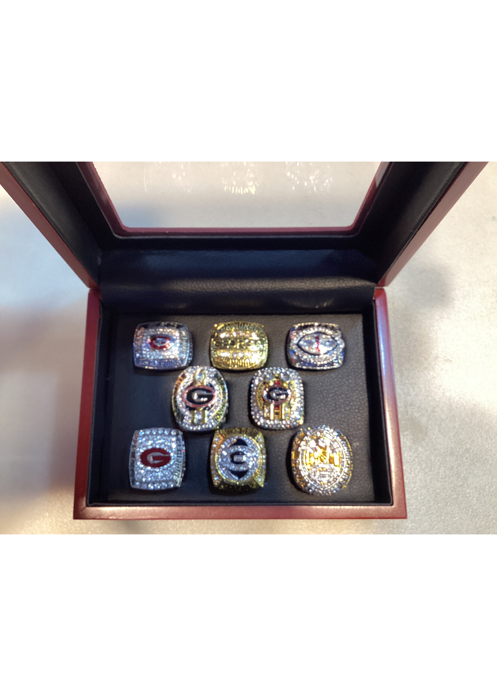 Rings Georgia 8 Ring Set