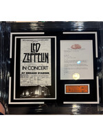 Picture Led Zeppelin 1980 Concert Poster