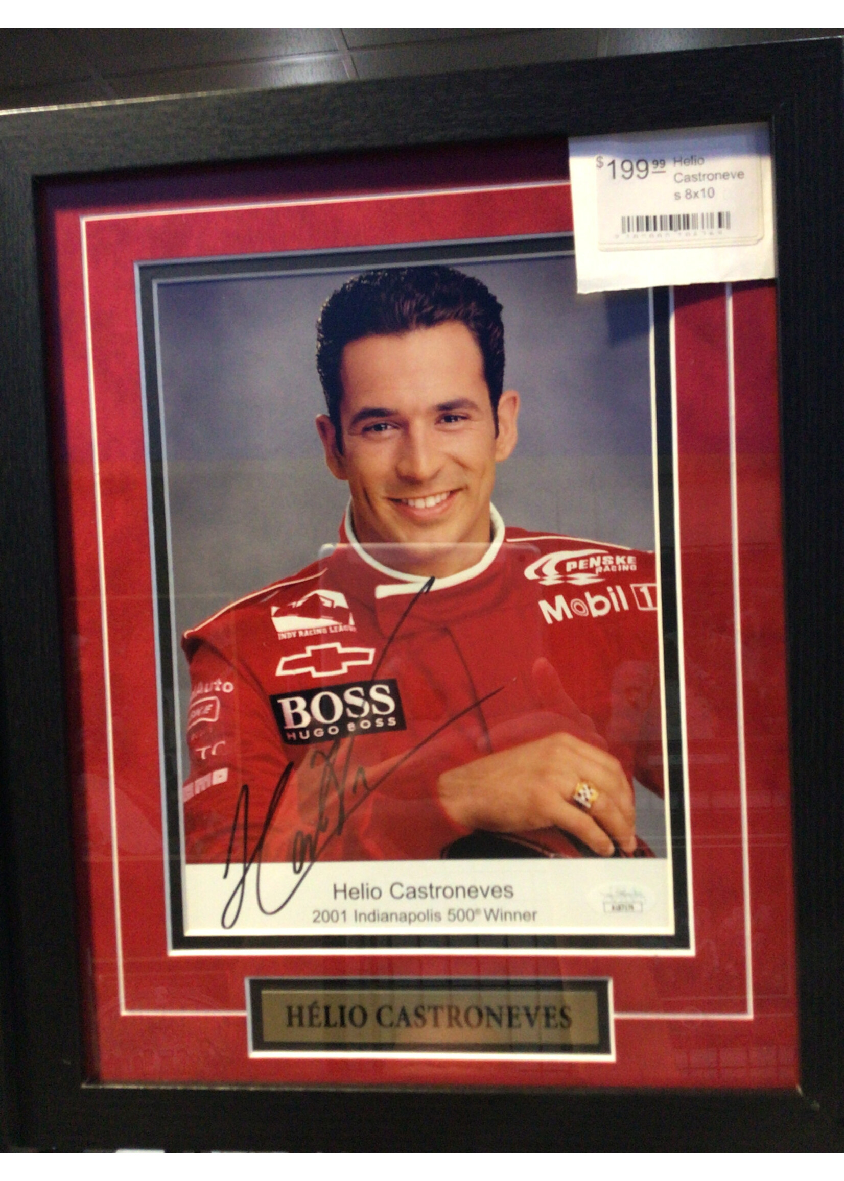 Helio Castroneves 8x10