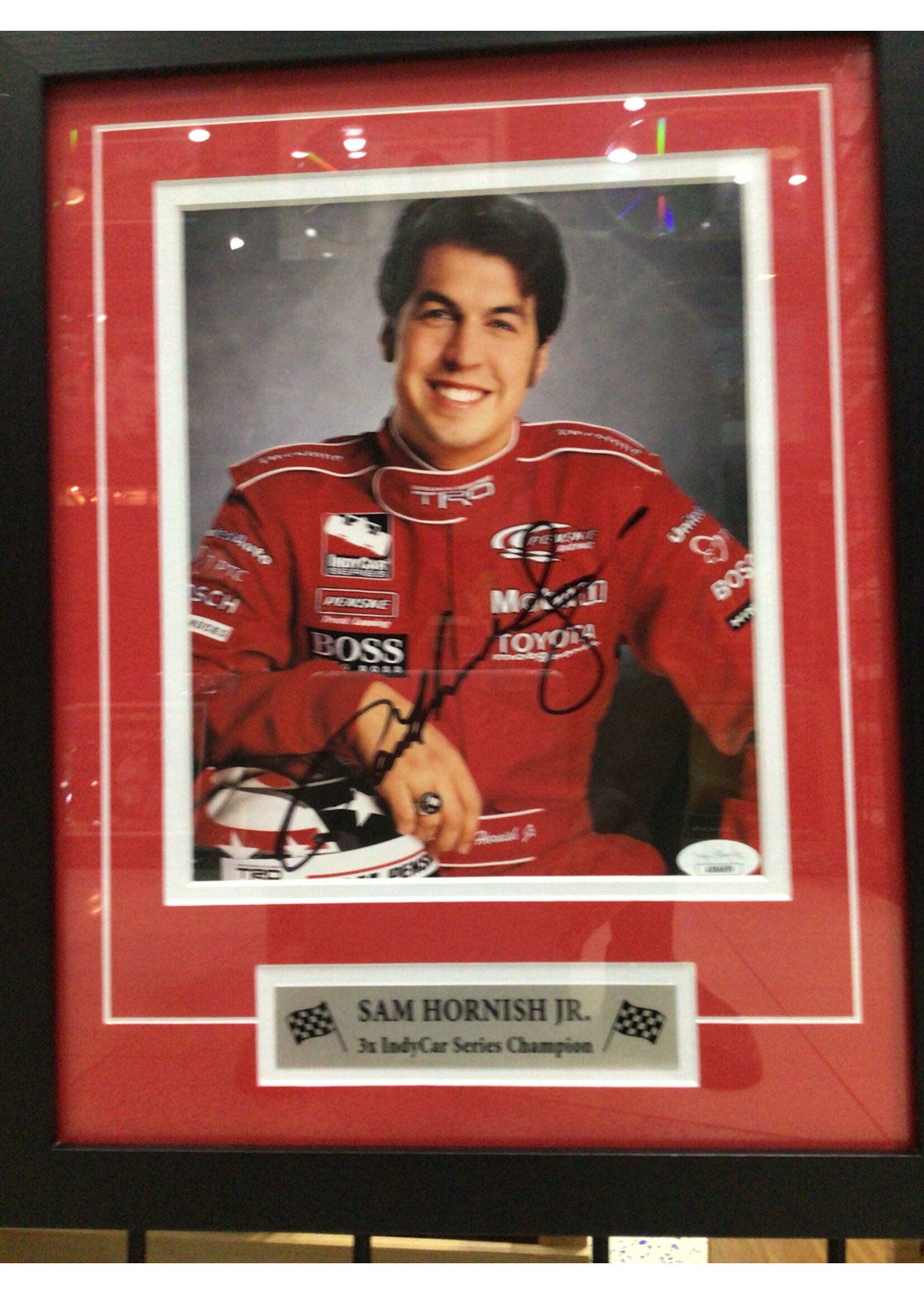 Sam Hornish Jr 8x10