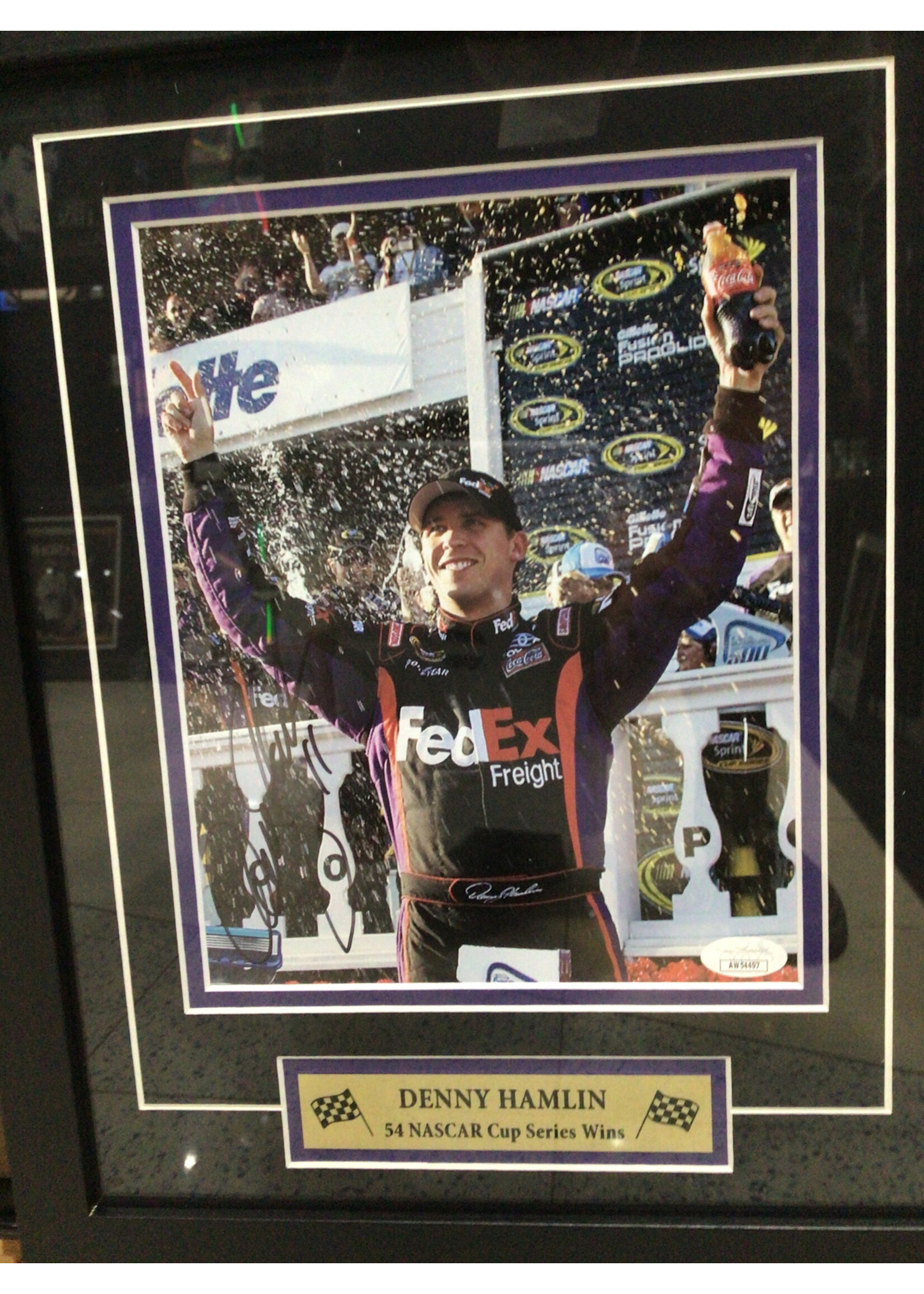Denny Hamlin 8x10