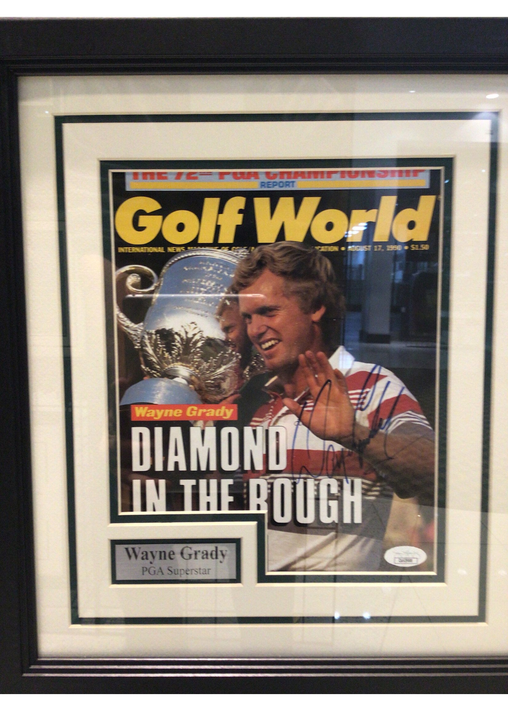 Picture Wayne Grady Magazine