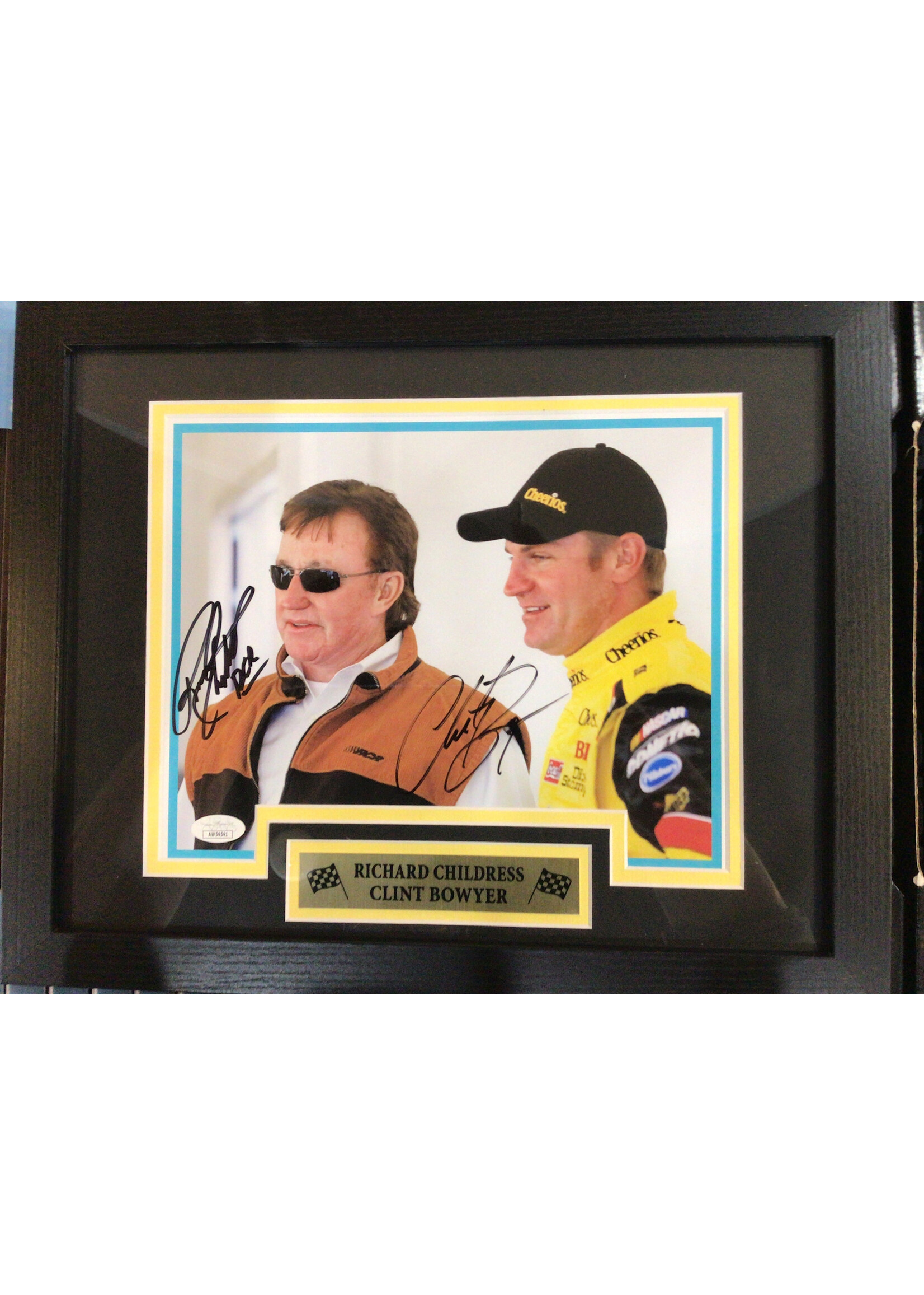 Richard Childress & Clint Bowyer 8x10